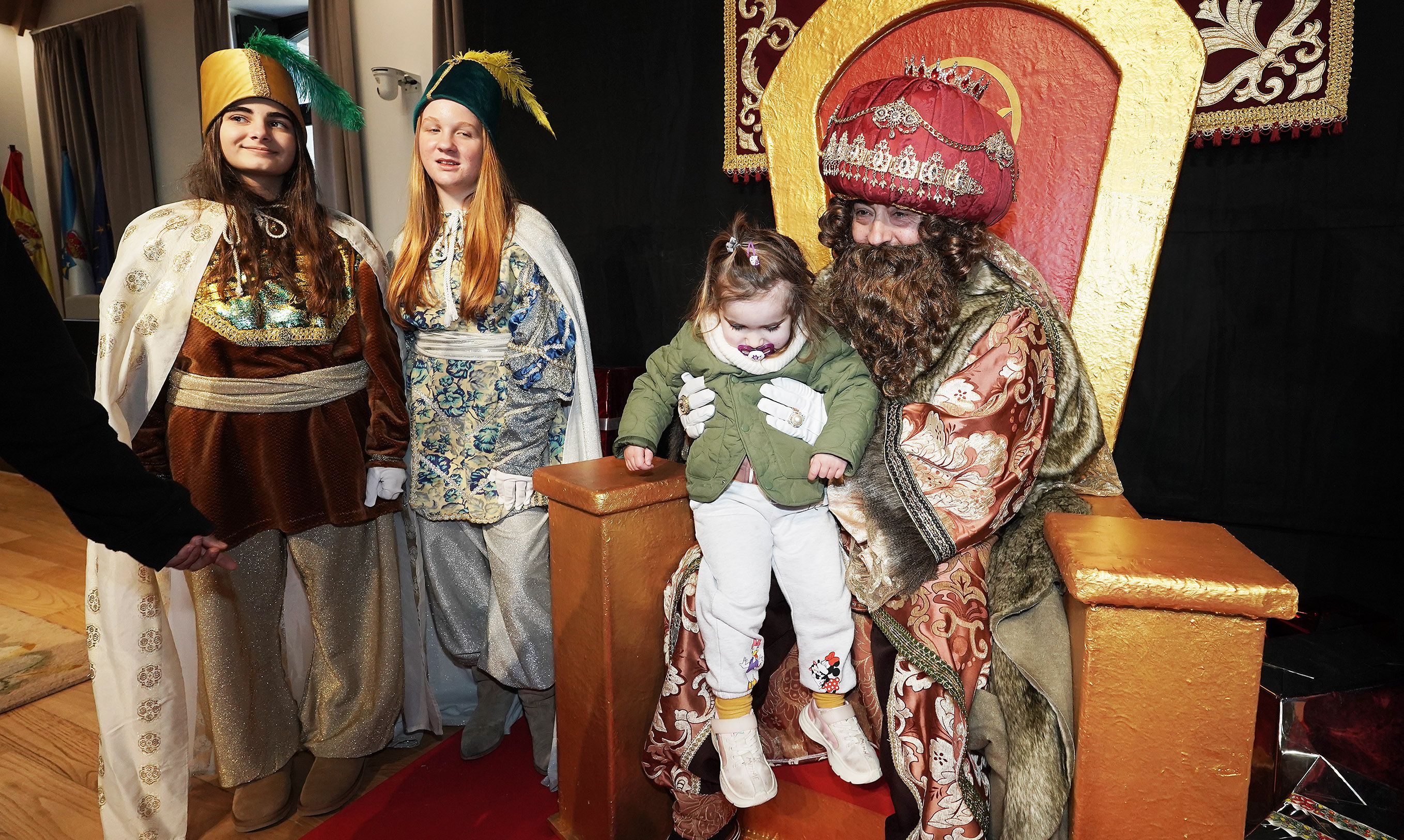 Recepción aos Reis Magos Recepción aos Reis Magos