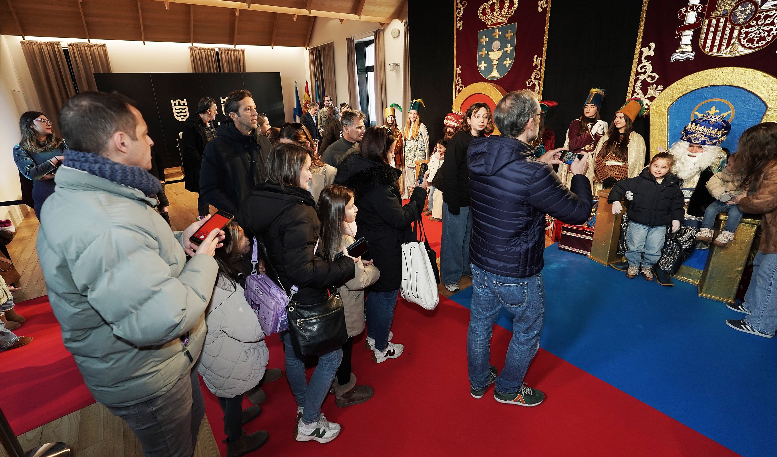Recepción aos Reis Magos Recepción aos Reis Magos