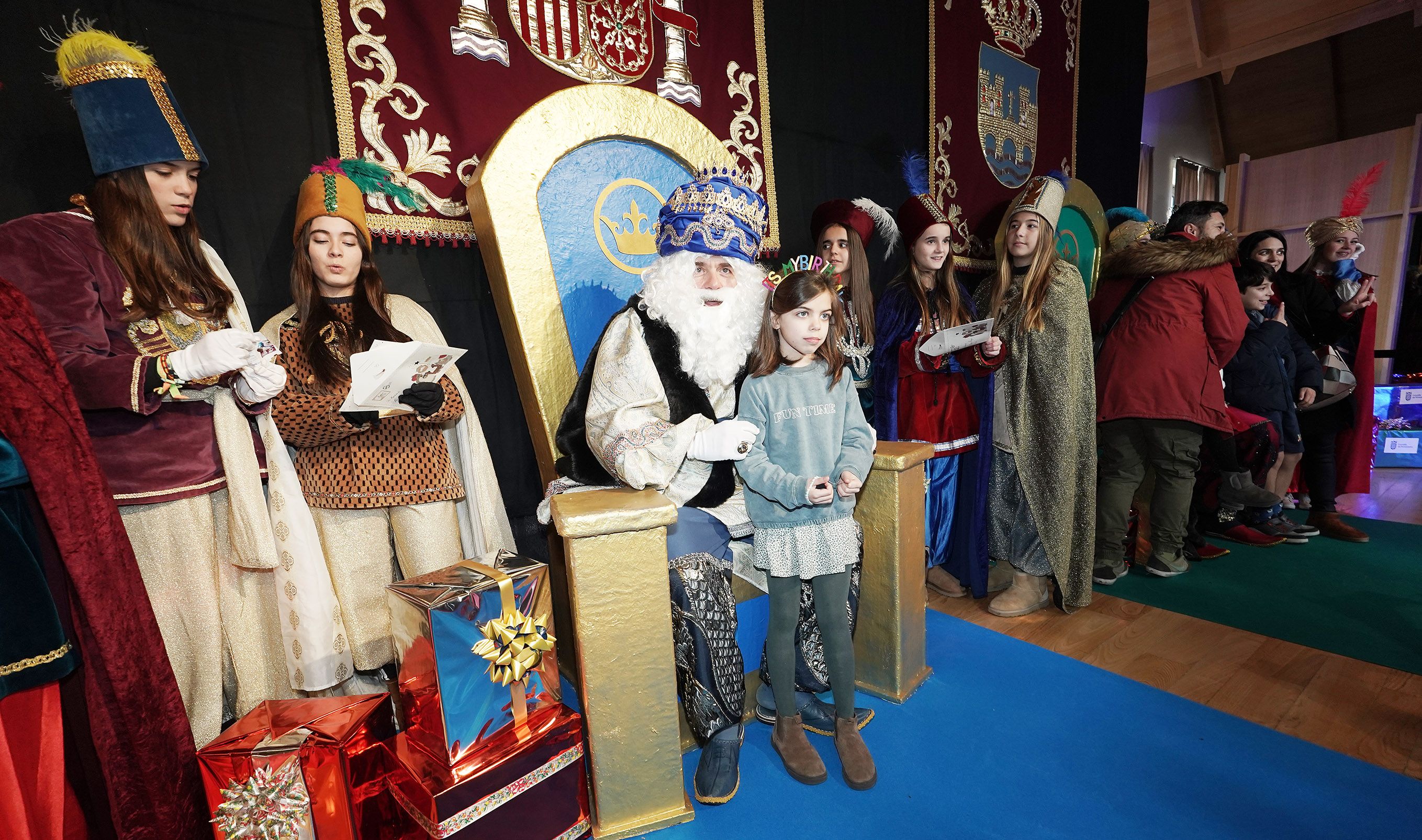 Recepción aos Reis Magos Recepción aos Reis Magos