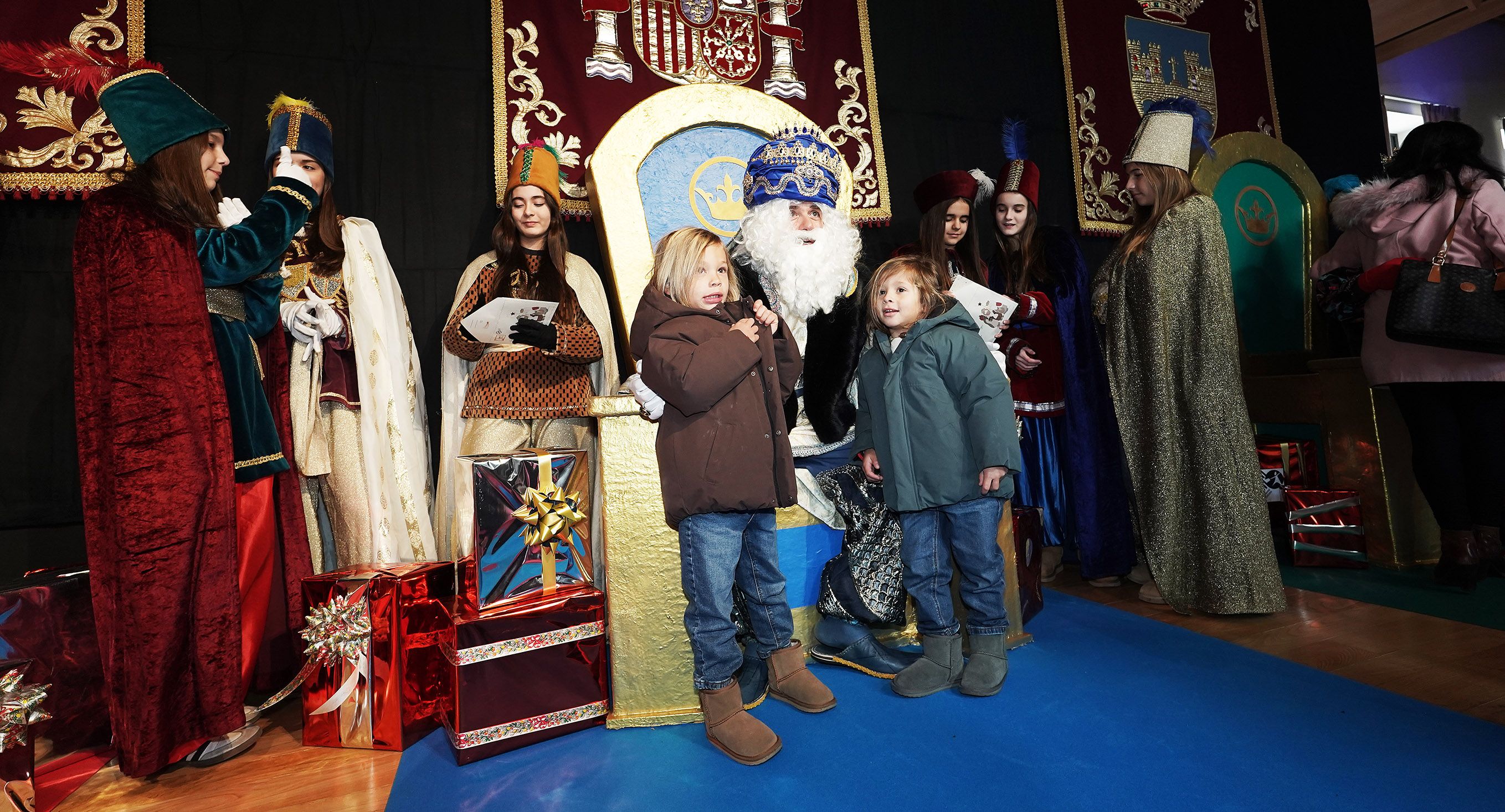 Recepción aos Reis Magos Recepción aos Reis Magos