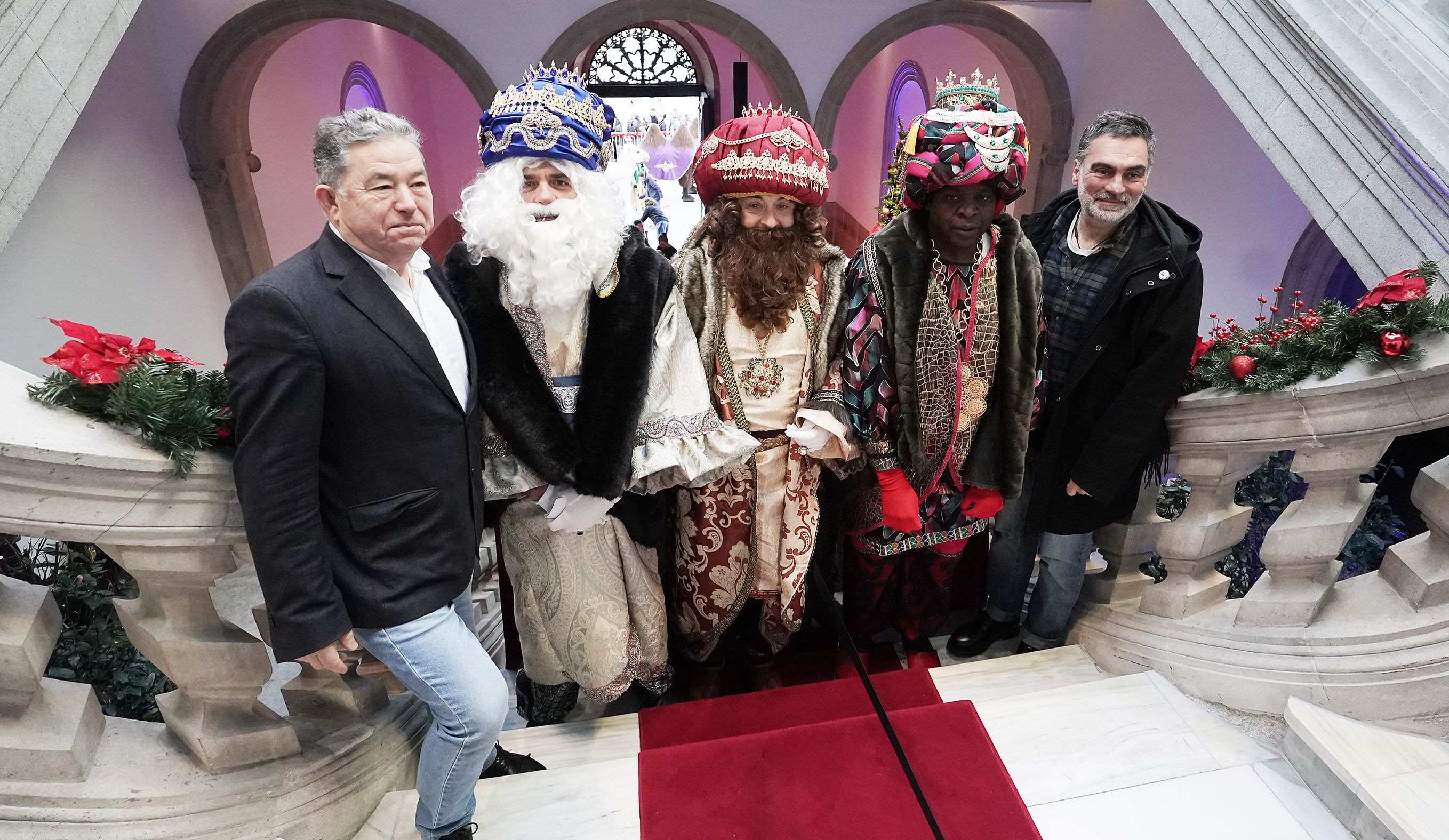 Recepción aos Reis Magos Recepción aos Reis Magos