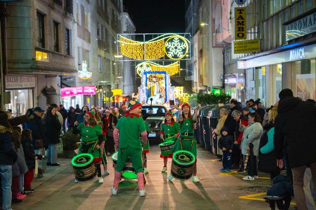 Magos de Oriente en Marín Magos de Oriente en Marín
