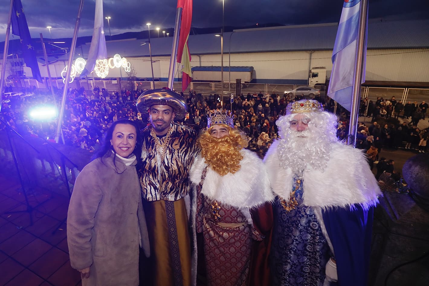 Magos de Oriente en Marín Magos de Oriente en Marín