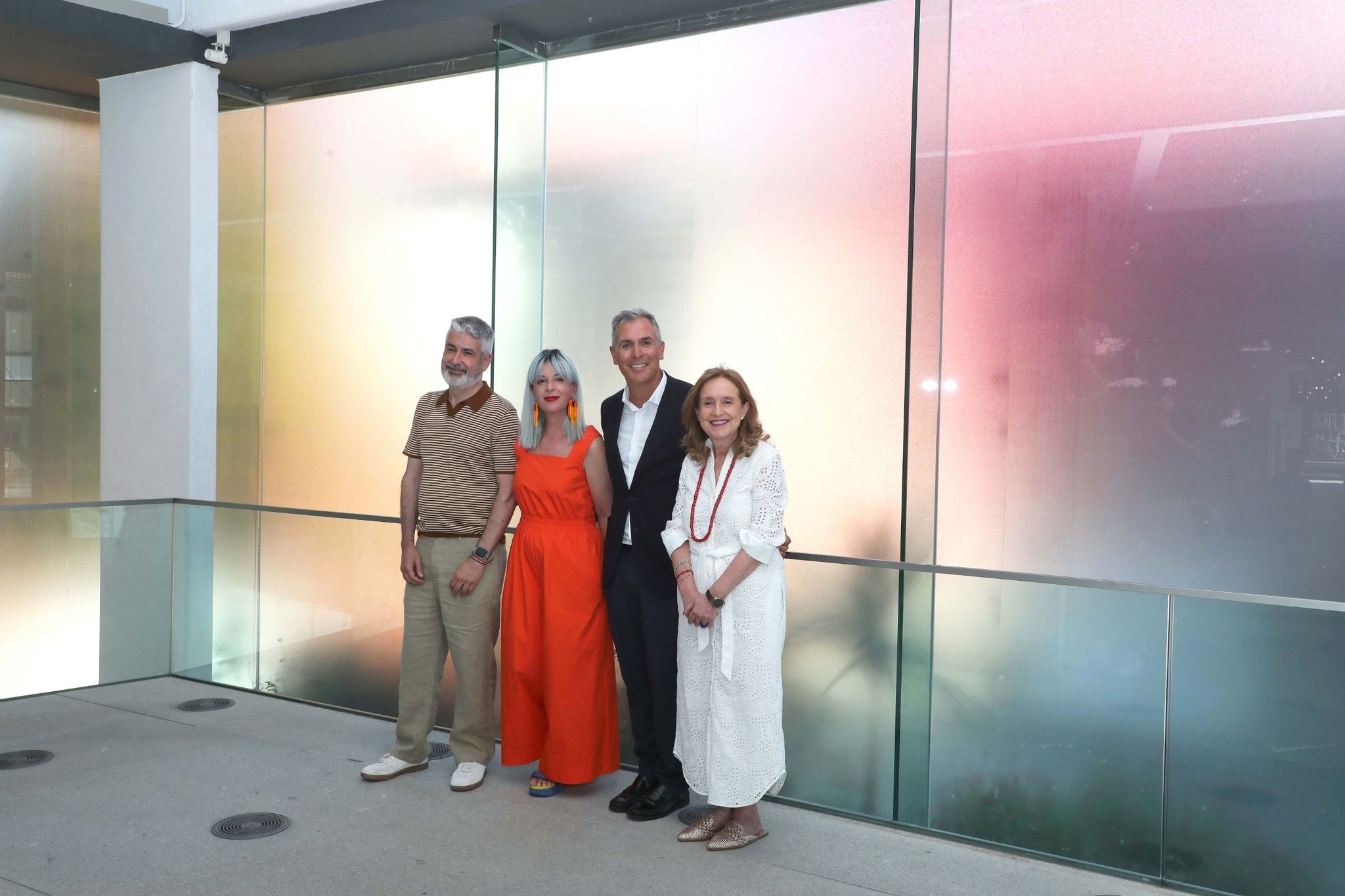Presentación da exposición de Marta Pazos no Museo