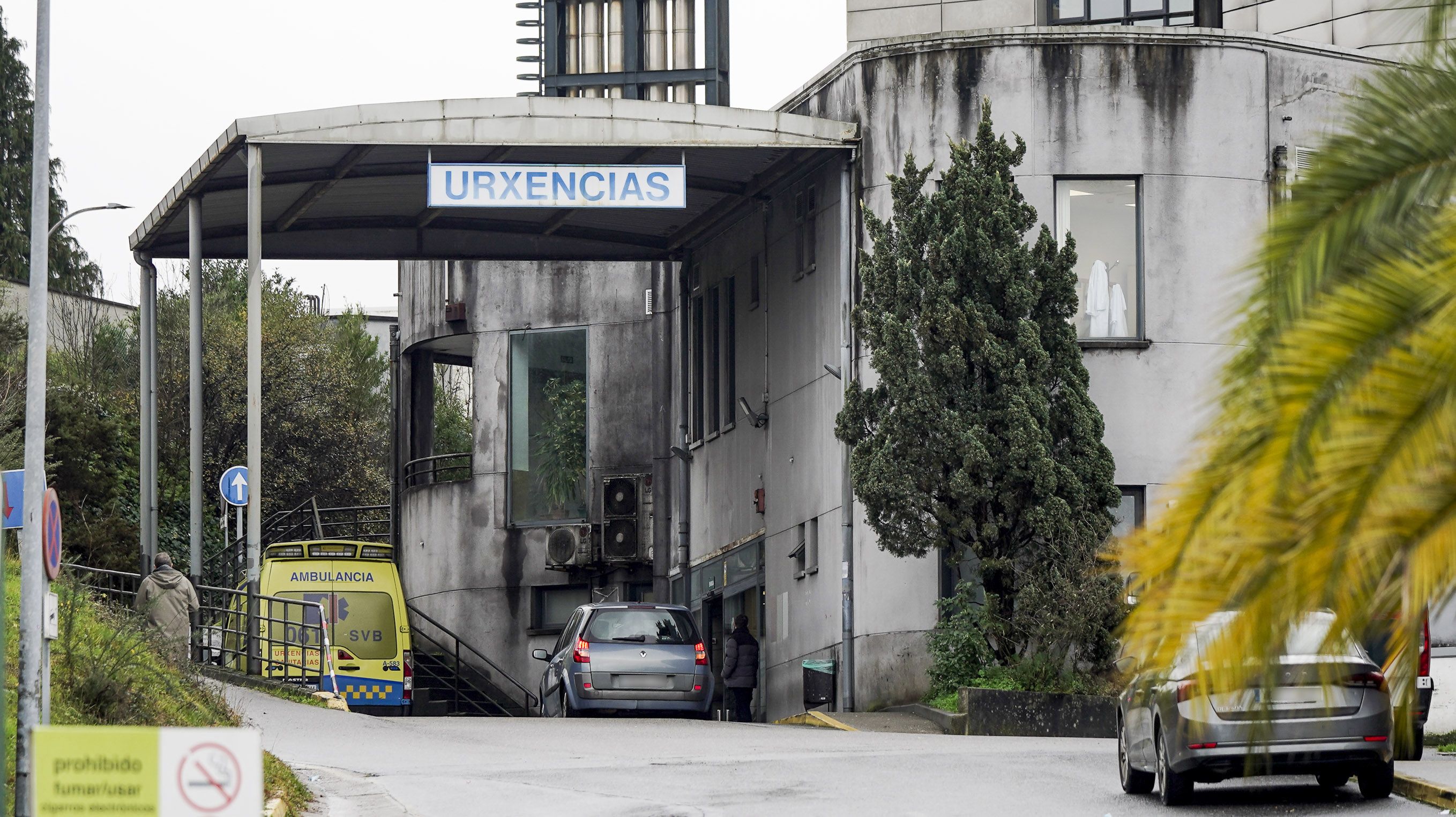 Entrada de Urxencias do Hospital Montecelo