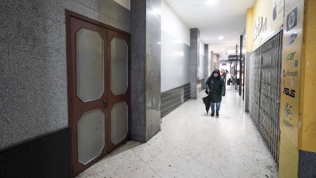 Galería lateral ao antigo cine Gónviz
