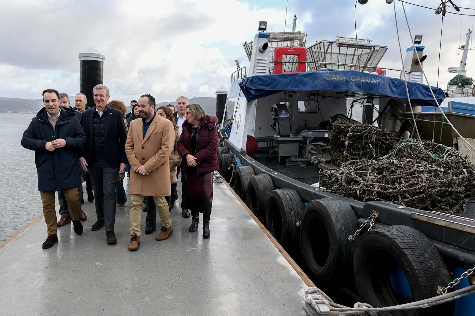 Inauguración de la ampliación del puerto de San Adrián de Cobres