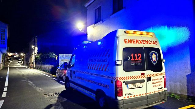 Vivenda onde se rexistraba o incendio da estufa