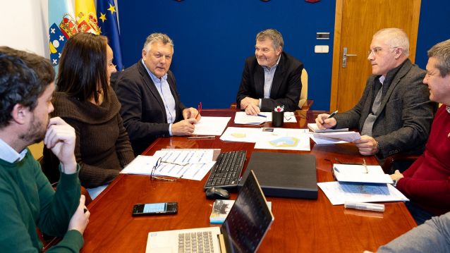 Reunión entre Portos de Galicia e o Concello de Sanxenxo Reunión entre Portos de Galicia e o Concello de Sanxenxo