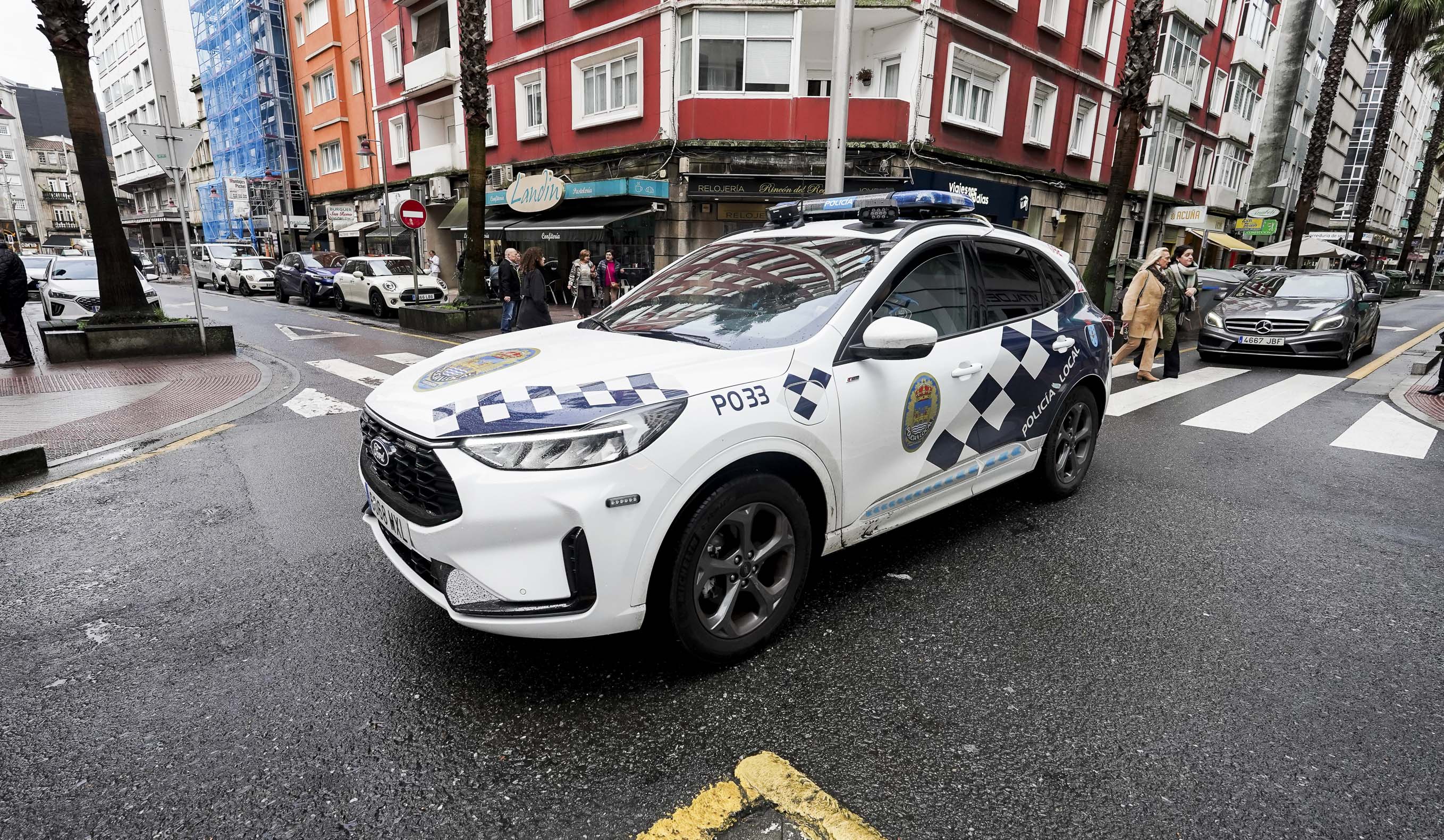 Patrulla de la Policía Local de Pontevedra