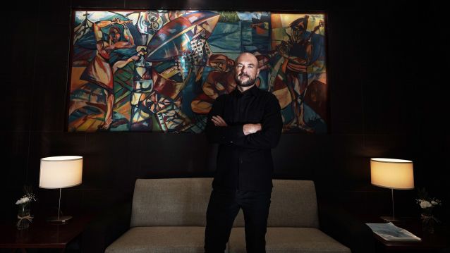 Alberto Vázquez, director de 'Decorado', en Pontevedra