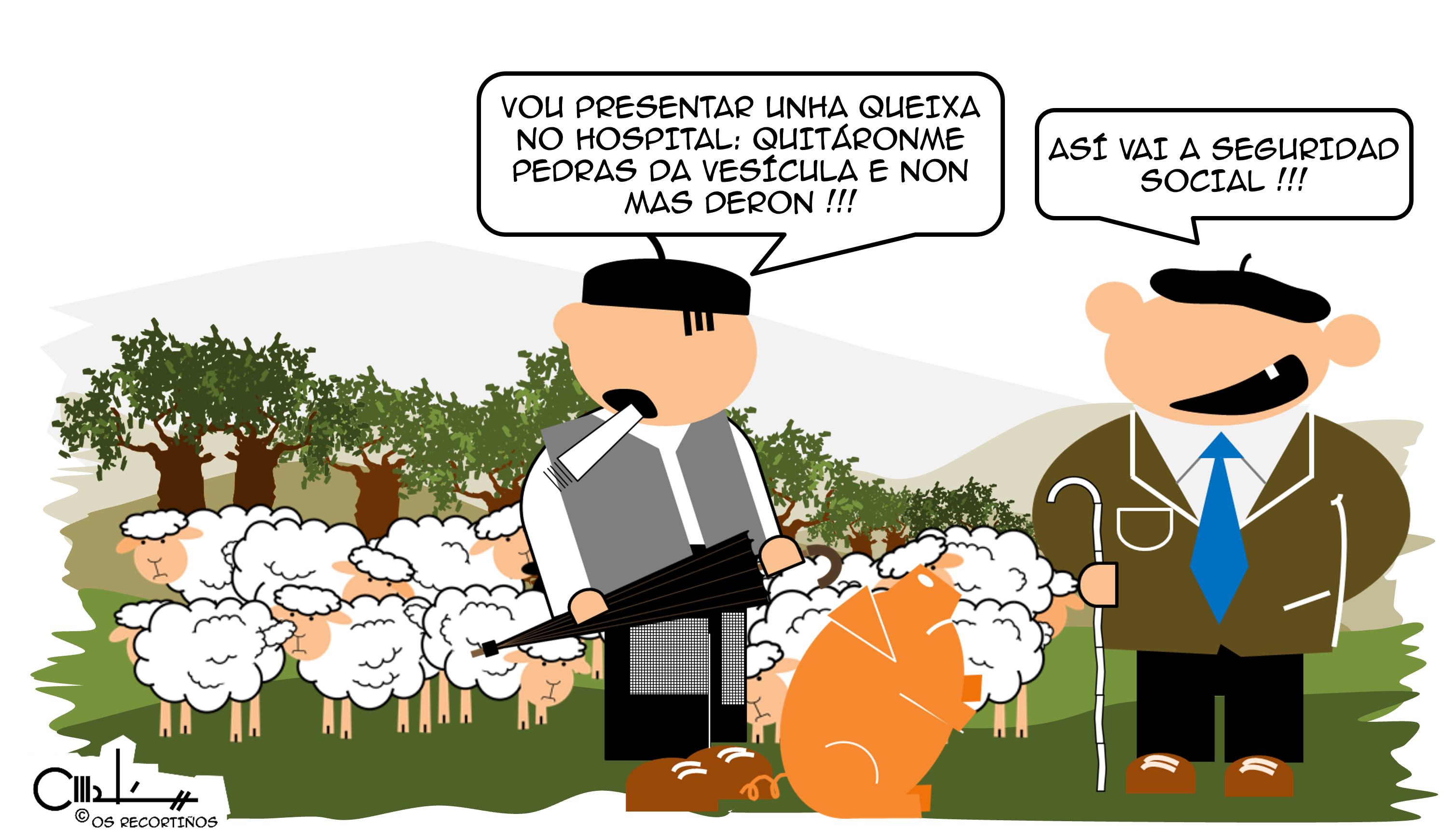 Os Recortiños e a sanidade