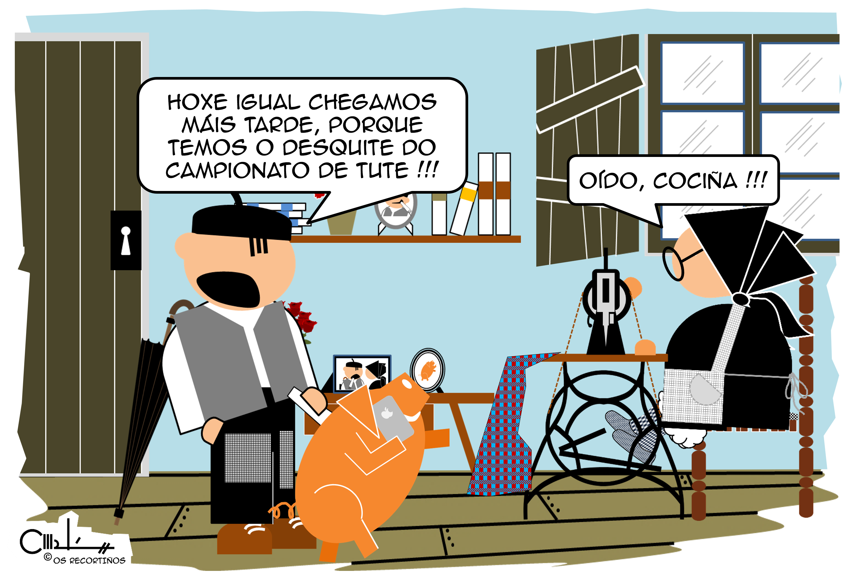 Os Recortiños e oído cociña