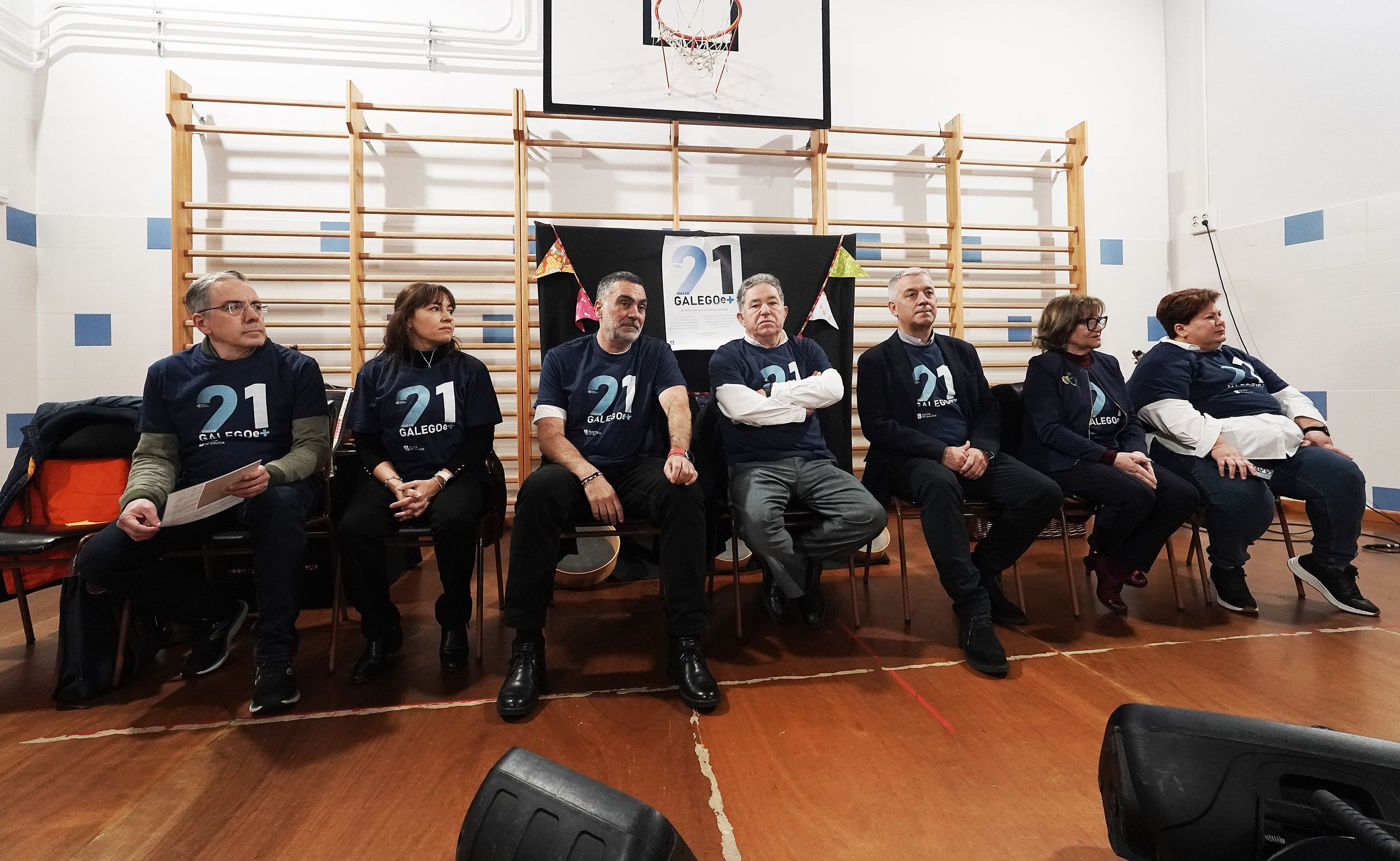 Programa '21 días co Galego e +' en el colegio Álvarez Limeses