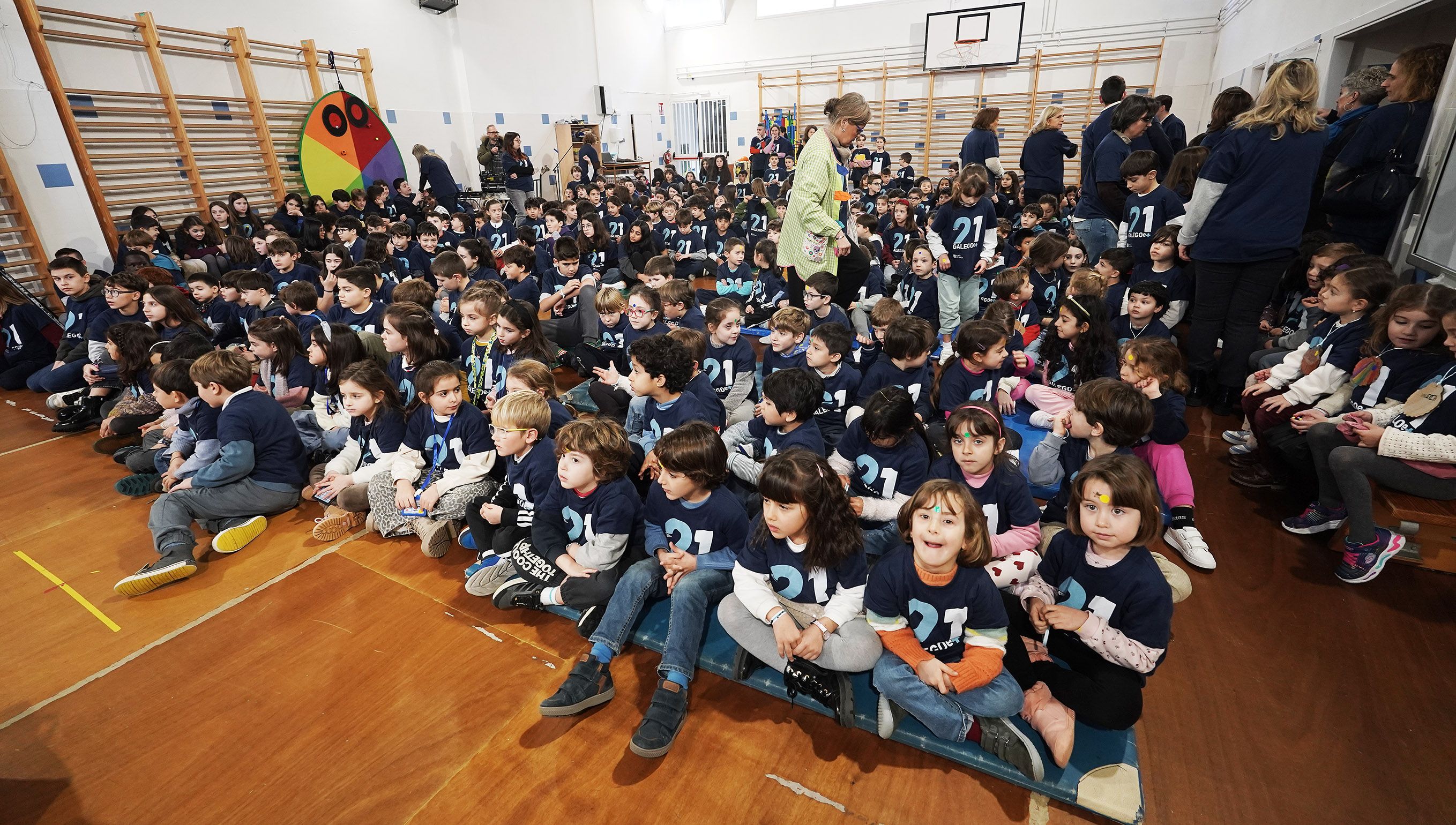 Programa '21 días co Galego e +' en el colegio Álvarez Limeses