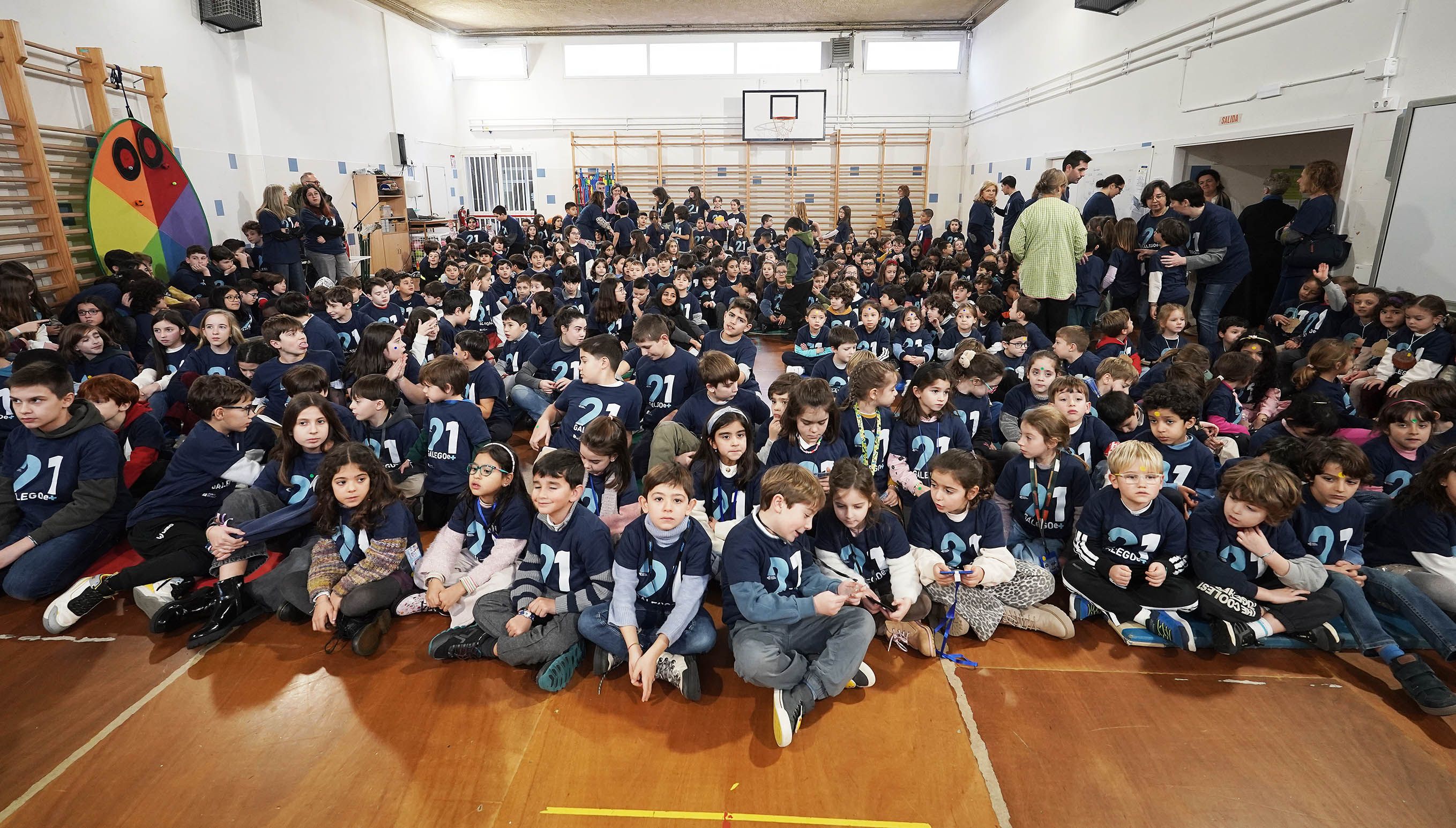 Programa '21 días co Galego e +' en el colegio Álvarez Limeses