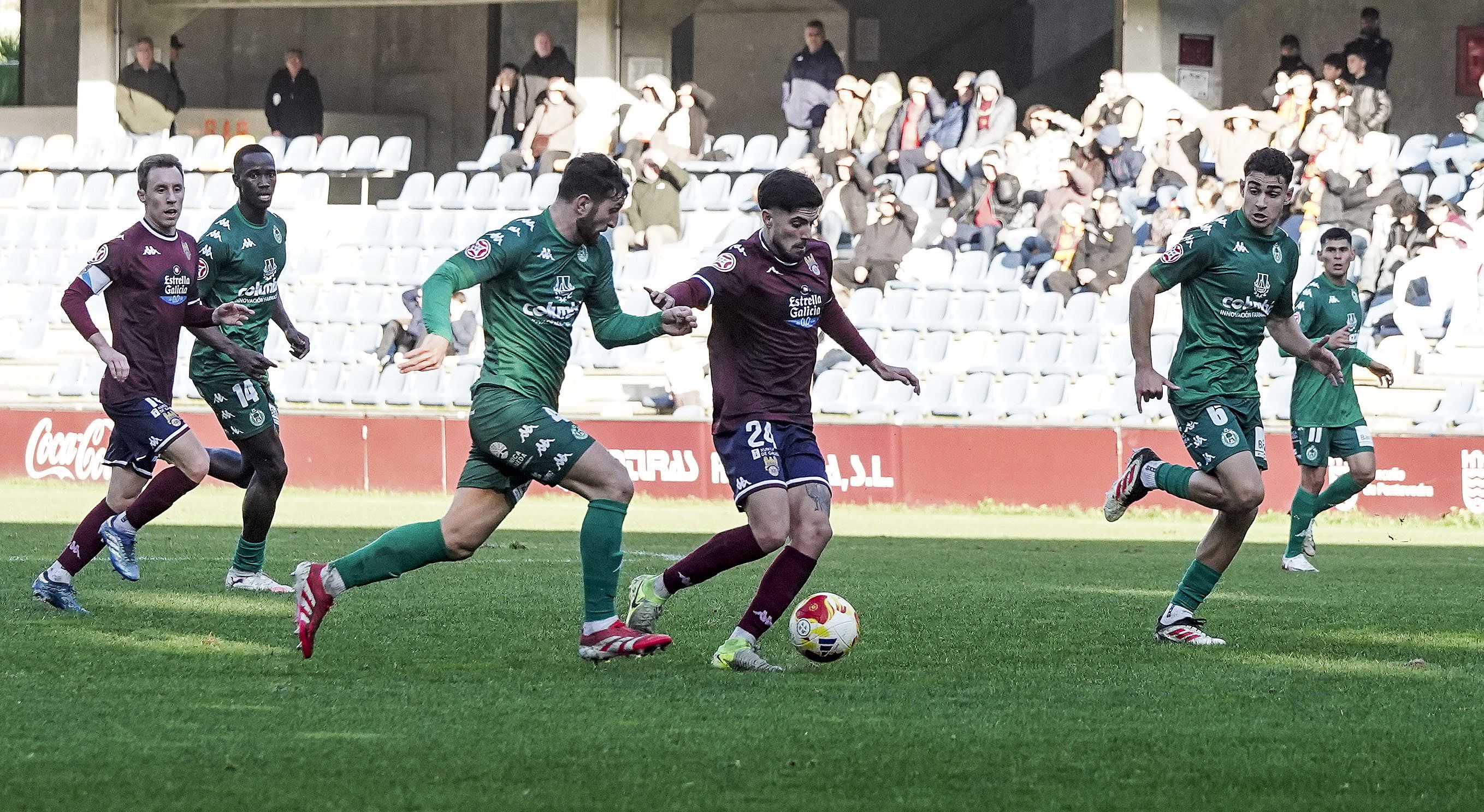 Partido entre Pontevedra CF e Arenteiro en Pasarón Partido entre Pontevedra CF e Arenteiro en Pasarón