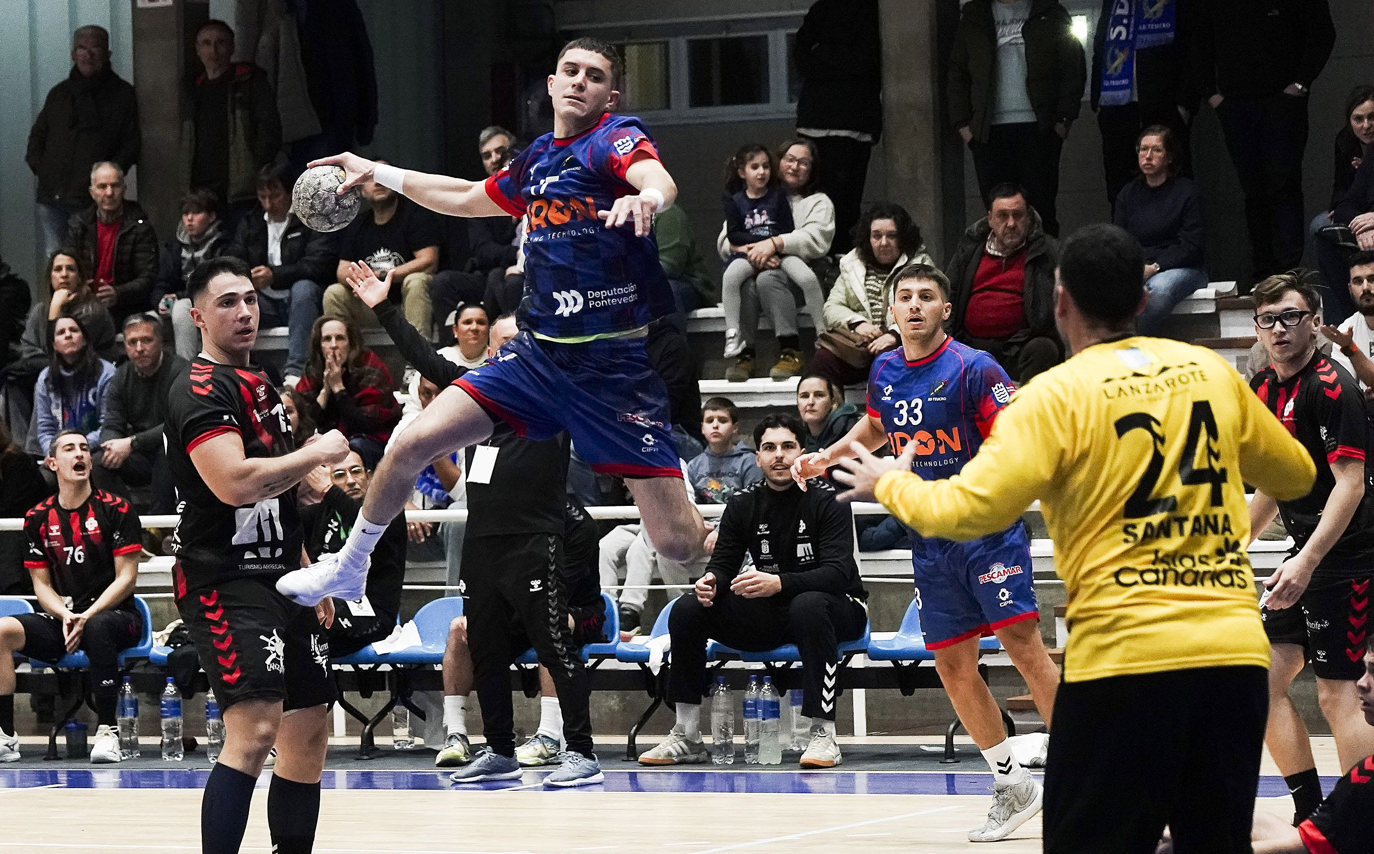 Partido de Primeira Nacional entre Sociedad Deportiva Teucro e Lanzarote