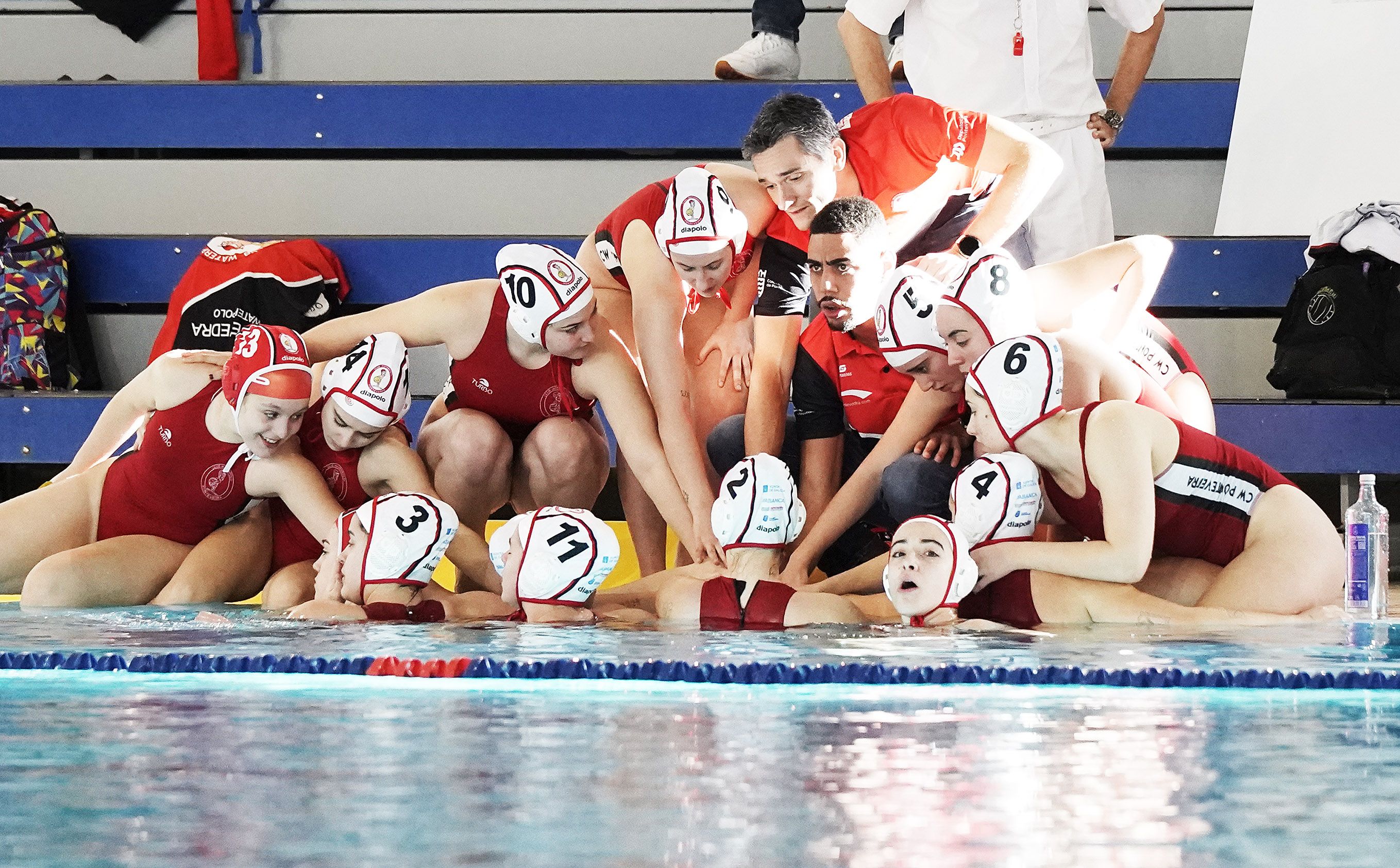 Partido entre o Waterpolo Pontevedra e o CW Dos Hermanas en Rías do Sur Partido entre o Waterpolo Pontevedra e o CW Dos Hermanas en Rías do Sur