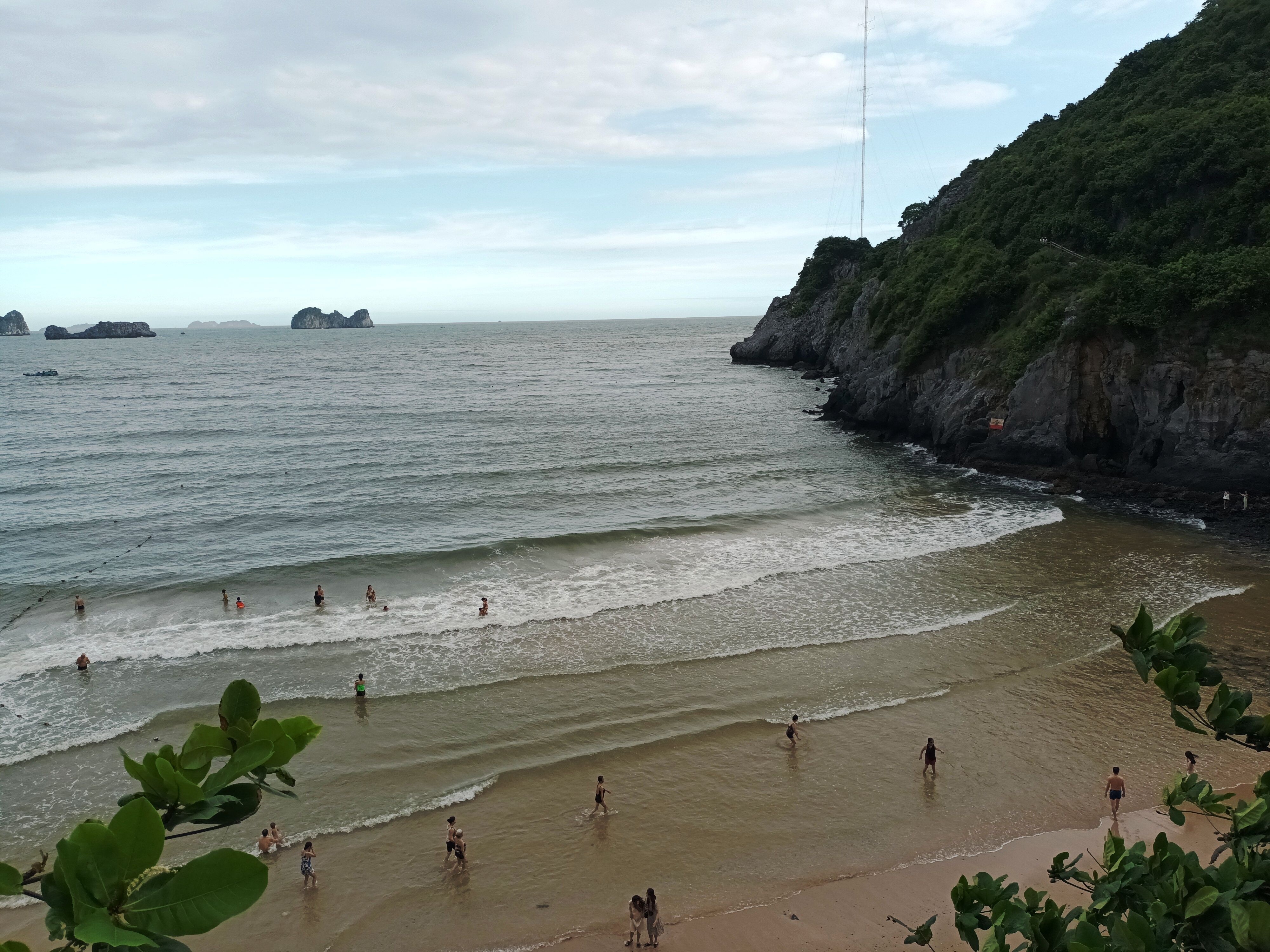 Cat Ba, praia de Tùng Thu