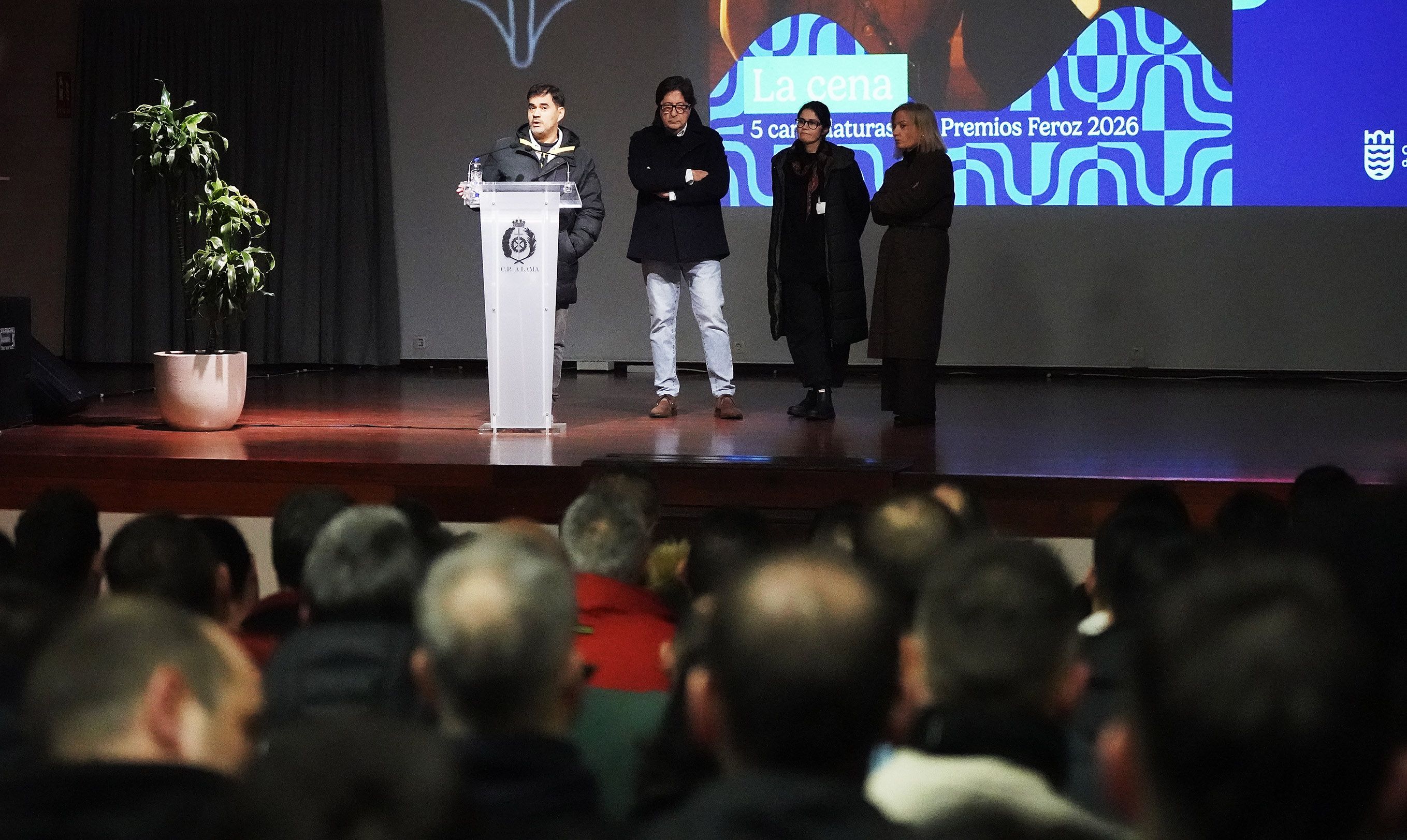 Actividade dos Premios Feroz no centro penitenciario da Lama Actividade dos Premios Feroz no centro penitenciario da Lama