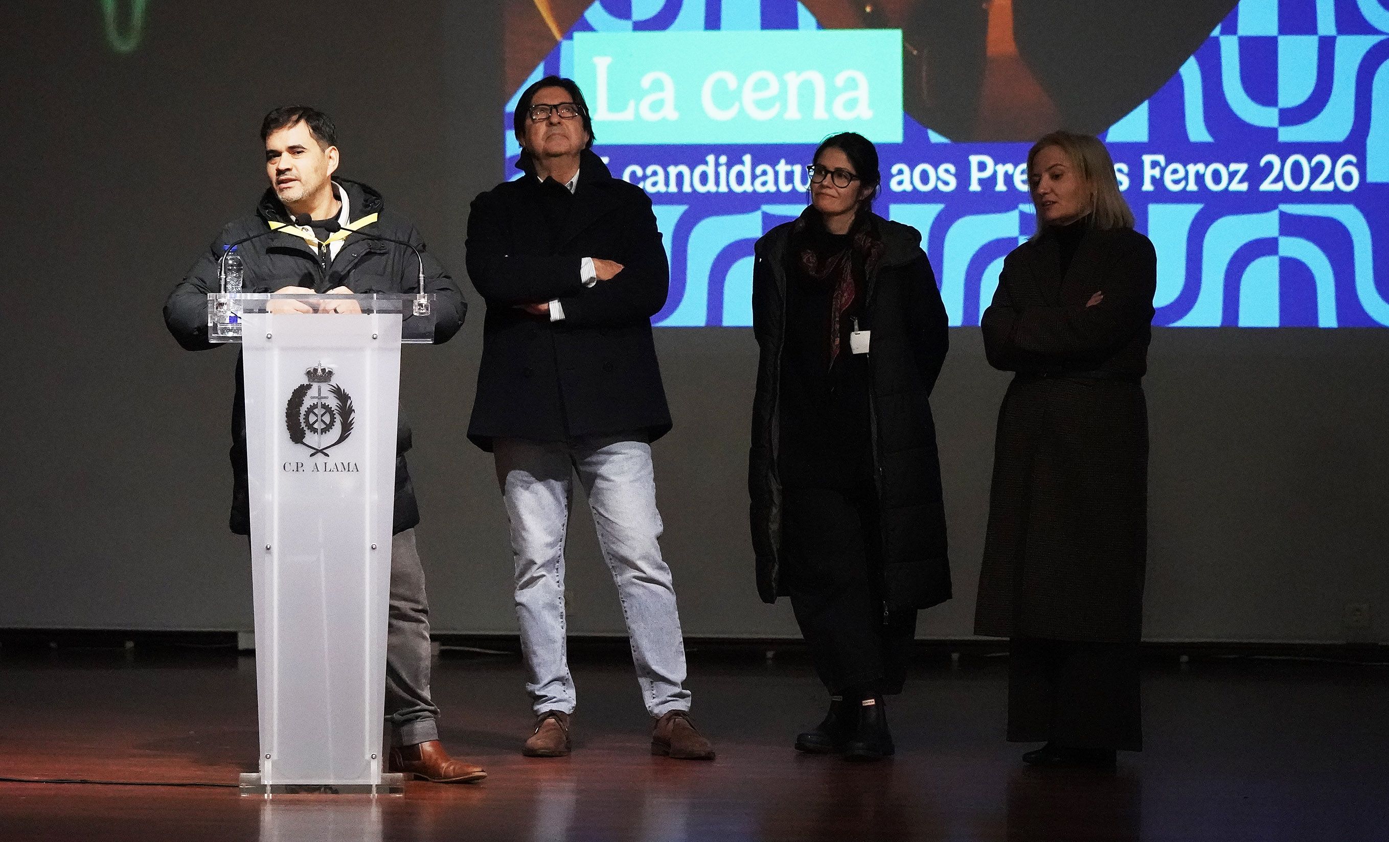 Actividade dos Premios Feroz no centro penitenciario da Lama Actividade dos Premios Feroz no centro penitenciario da Lama