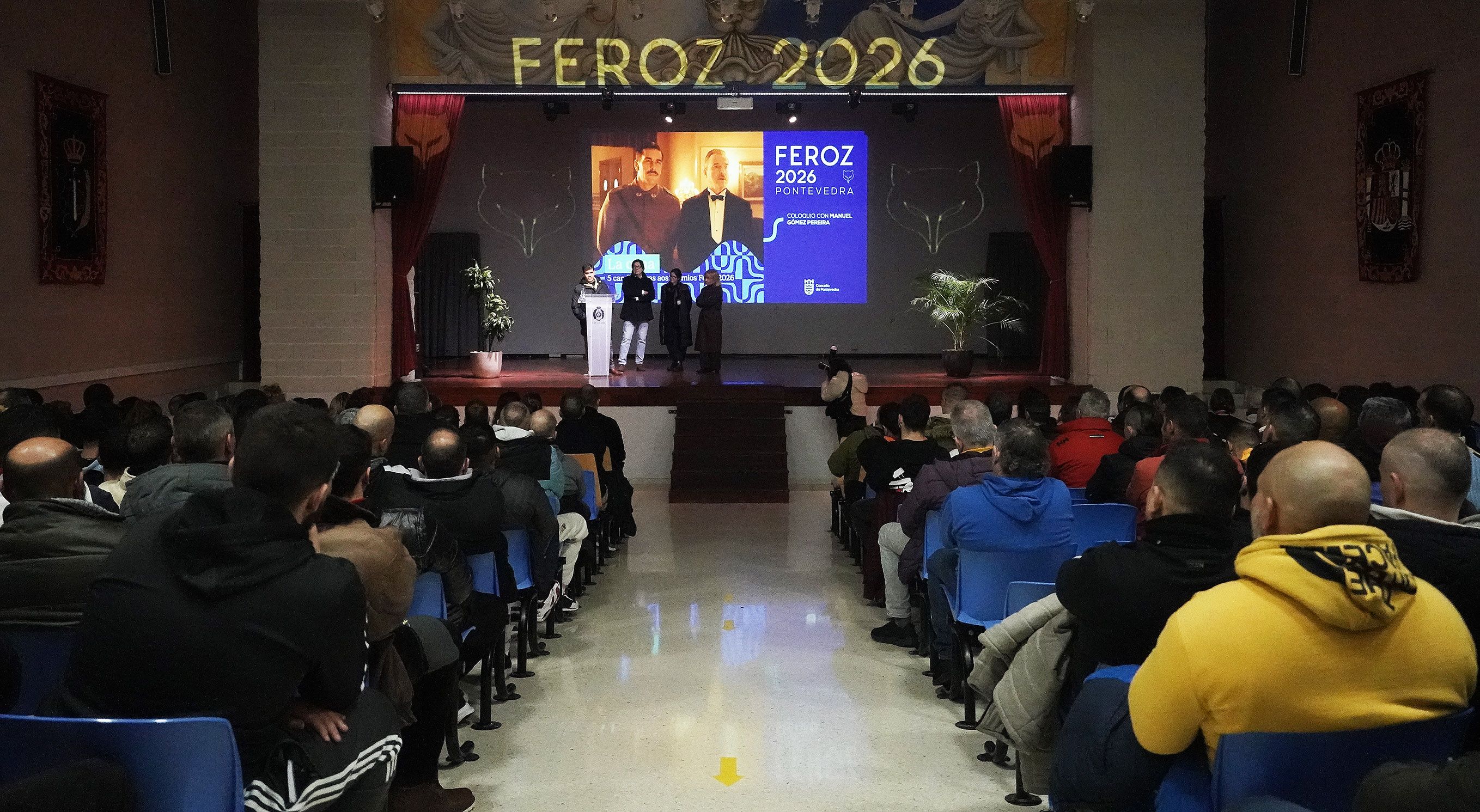 Actividade dos Premios Feroz no centro penitenciario da Lama Actividade dos Premios Feroz no centro penitenciario da Lama