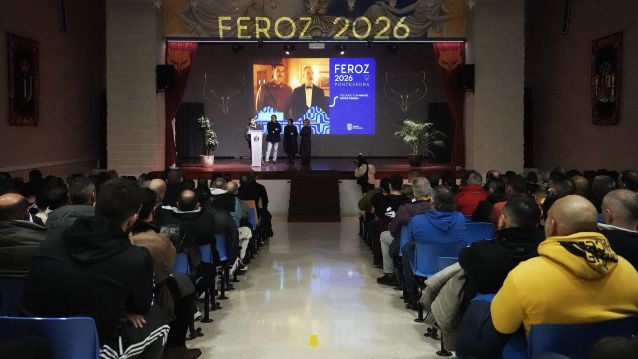 Actividad de los Premios Feroz en el centro penitenciario de A Lama Actividad de los Premios Feroz en el centro penitenciario de A Lama