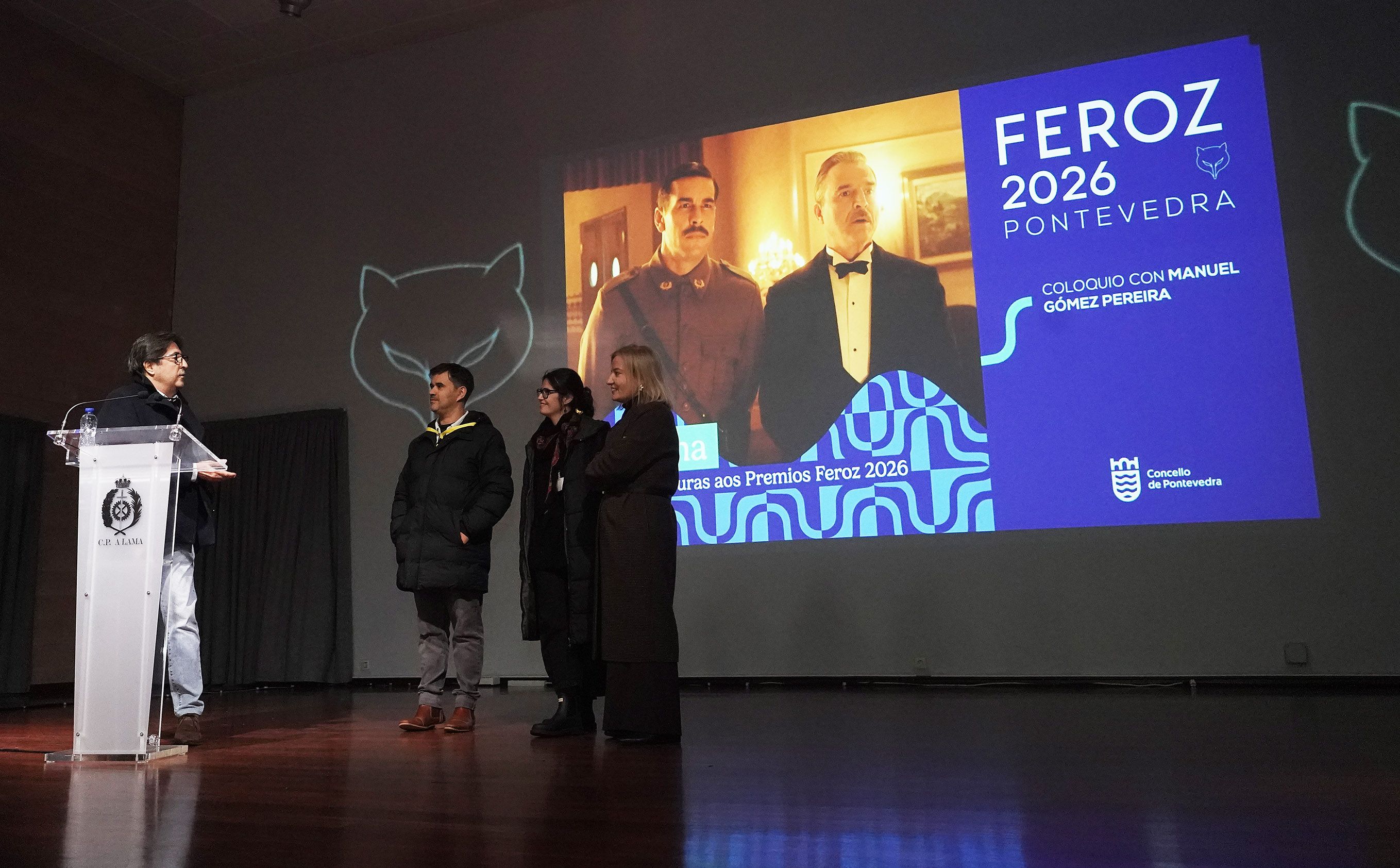 Actividade dos Premios Feroz no centro penitenciario da Lama Actividade dos Premios Feroz no centro penitenciario da Lama