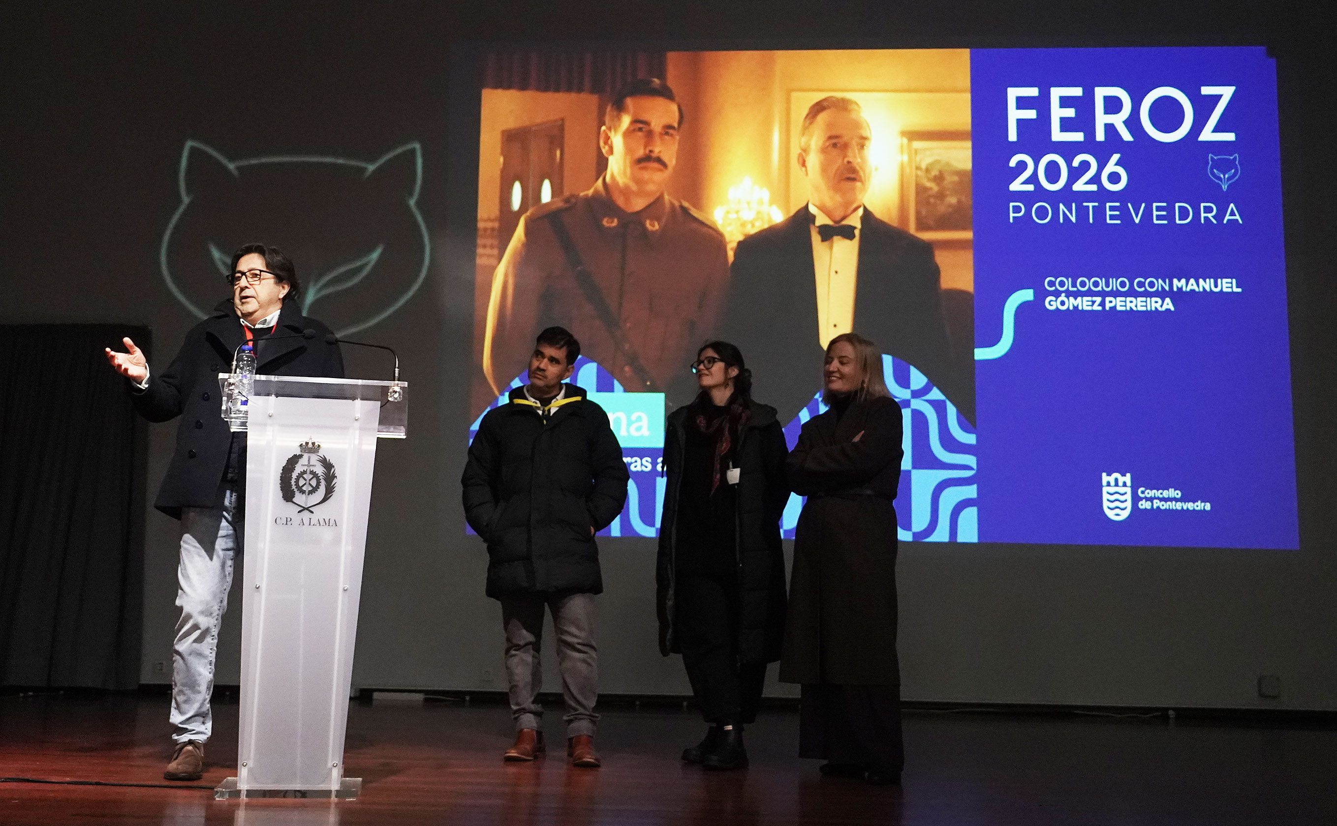 Actividade dos Premios Feroz no centro penitenciario da Lama Actividade dos Premios Feroz no centro penitenciario da Lama