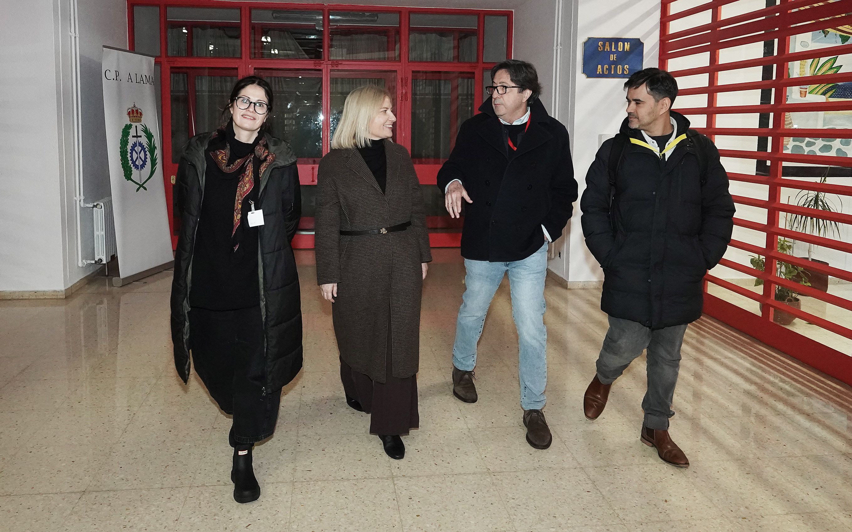 Actividade dos Premios Feroz no centro penitenciario da Lama Actividade dos Premios Feroz no centro penitenciario da Lama
