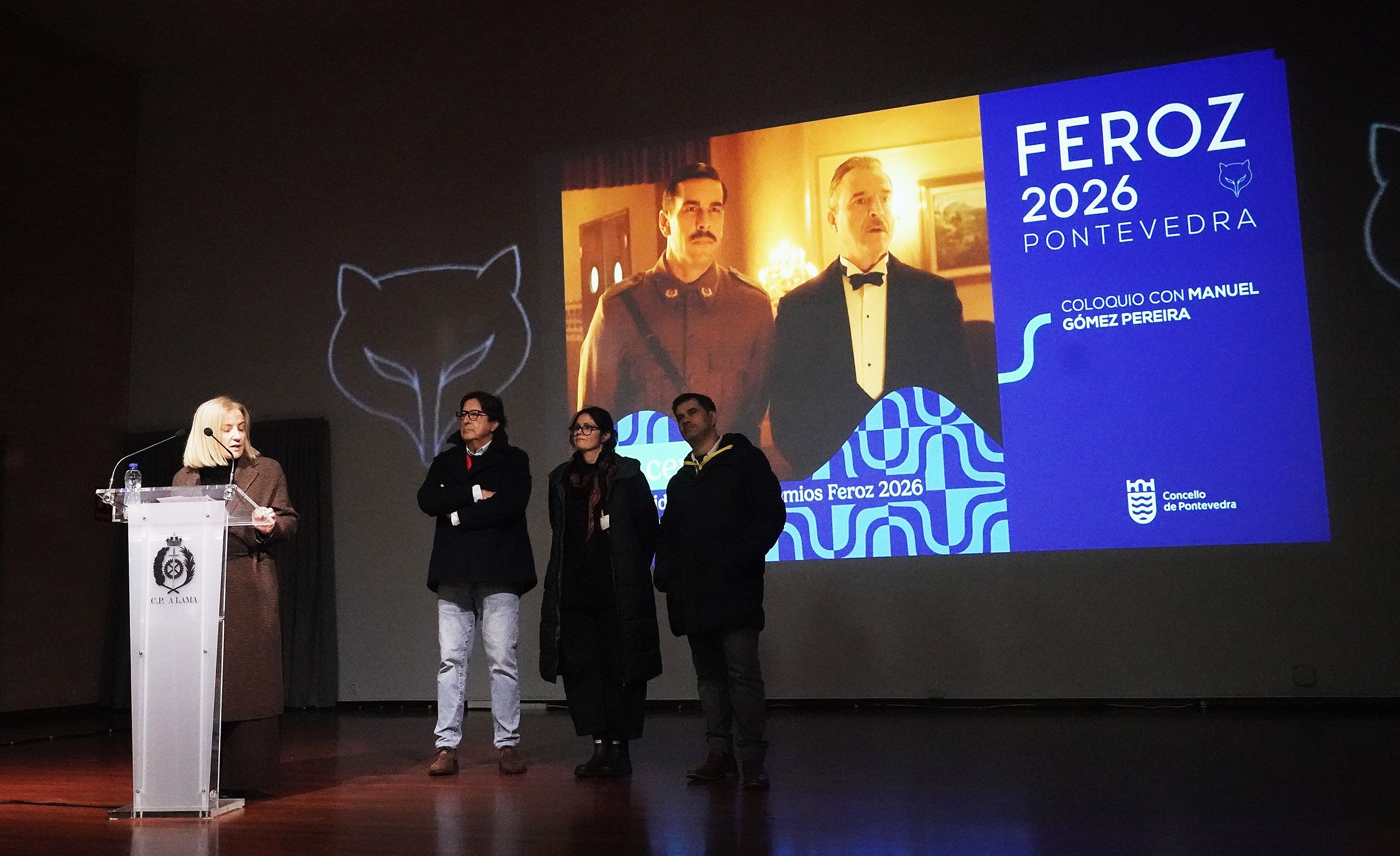 Actividade dos Premios Feroz no centro penitenciario da Lama Actividade dos Premios Feroz no centro penitenciario da Lama