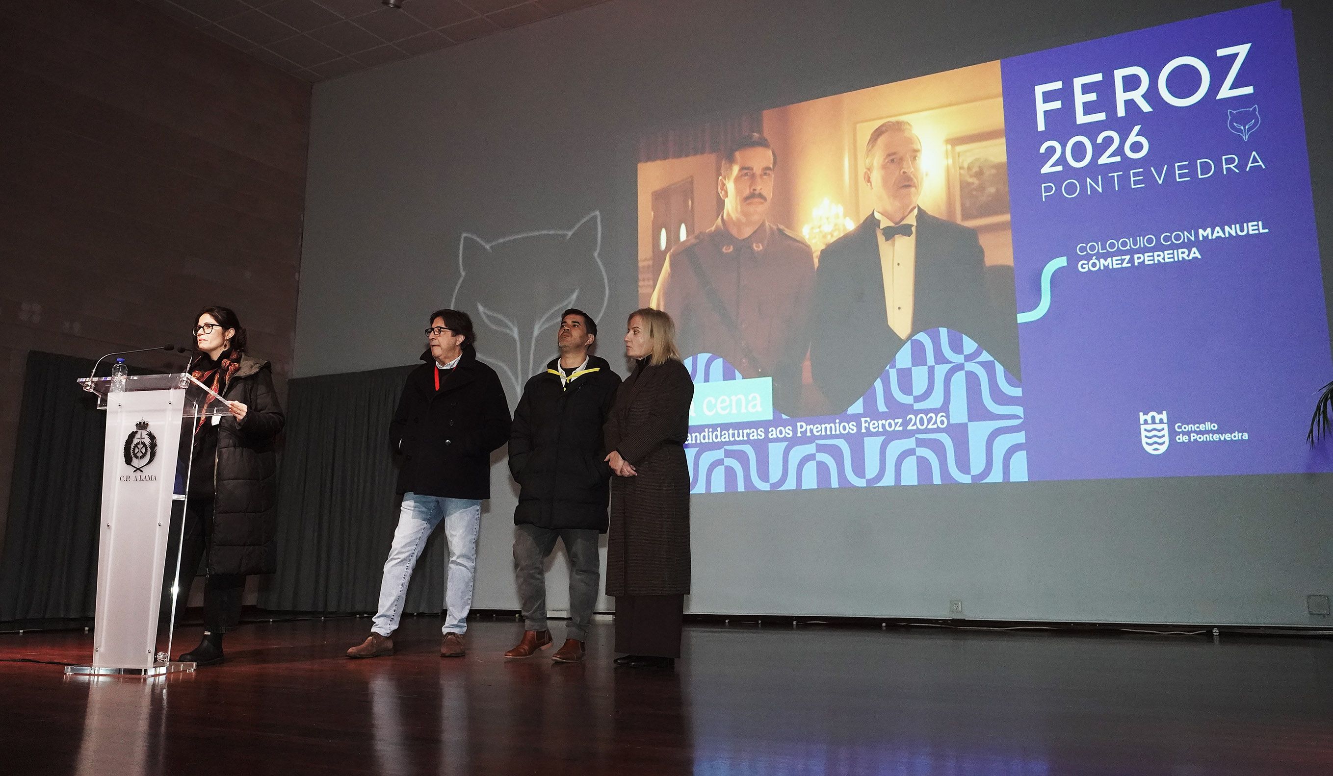 Actividade dos Premios Feroz no centro penitenciario da Lama Actividade dos Premios Feroz no centro penitenciario da Lama