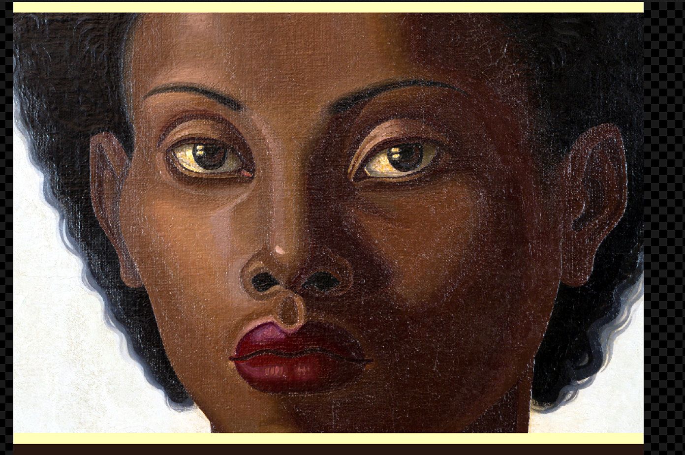 Obra 'Cabeza de mujer negra', de Maruja Mallo