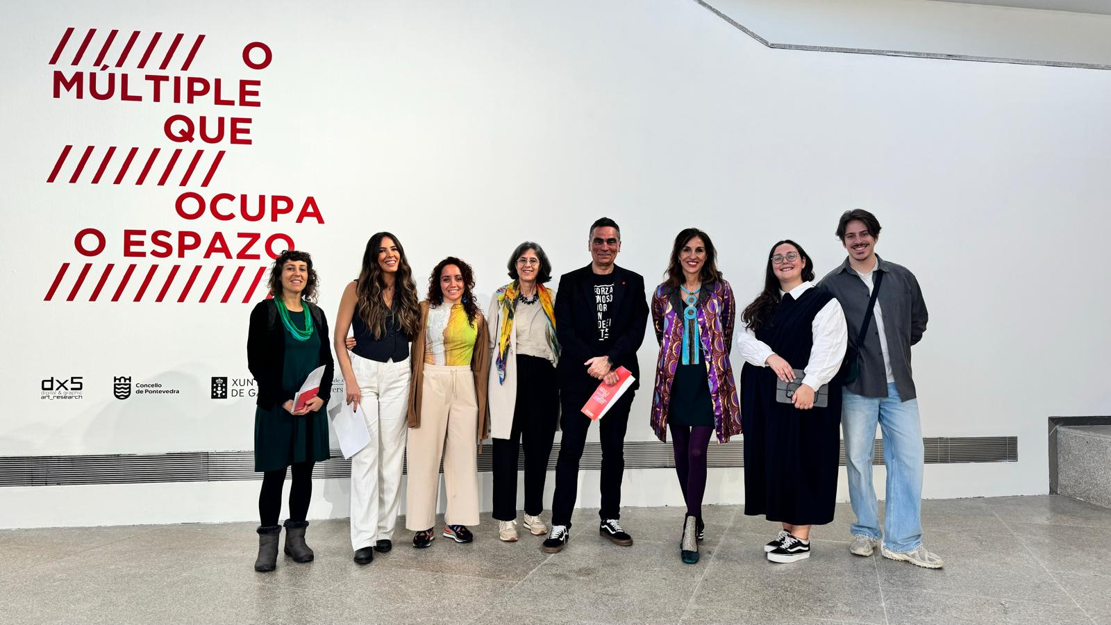 Presentación de 'O múltiple que ocupa o espazo' en el Pazo da Cultura