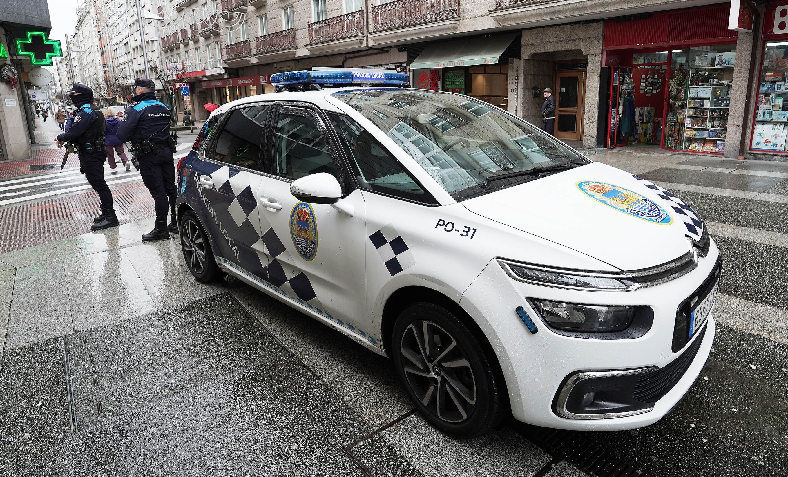 Agentes de la Policía Local de Pontevedra