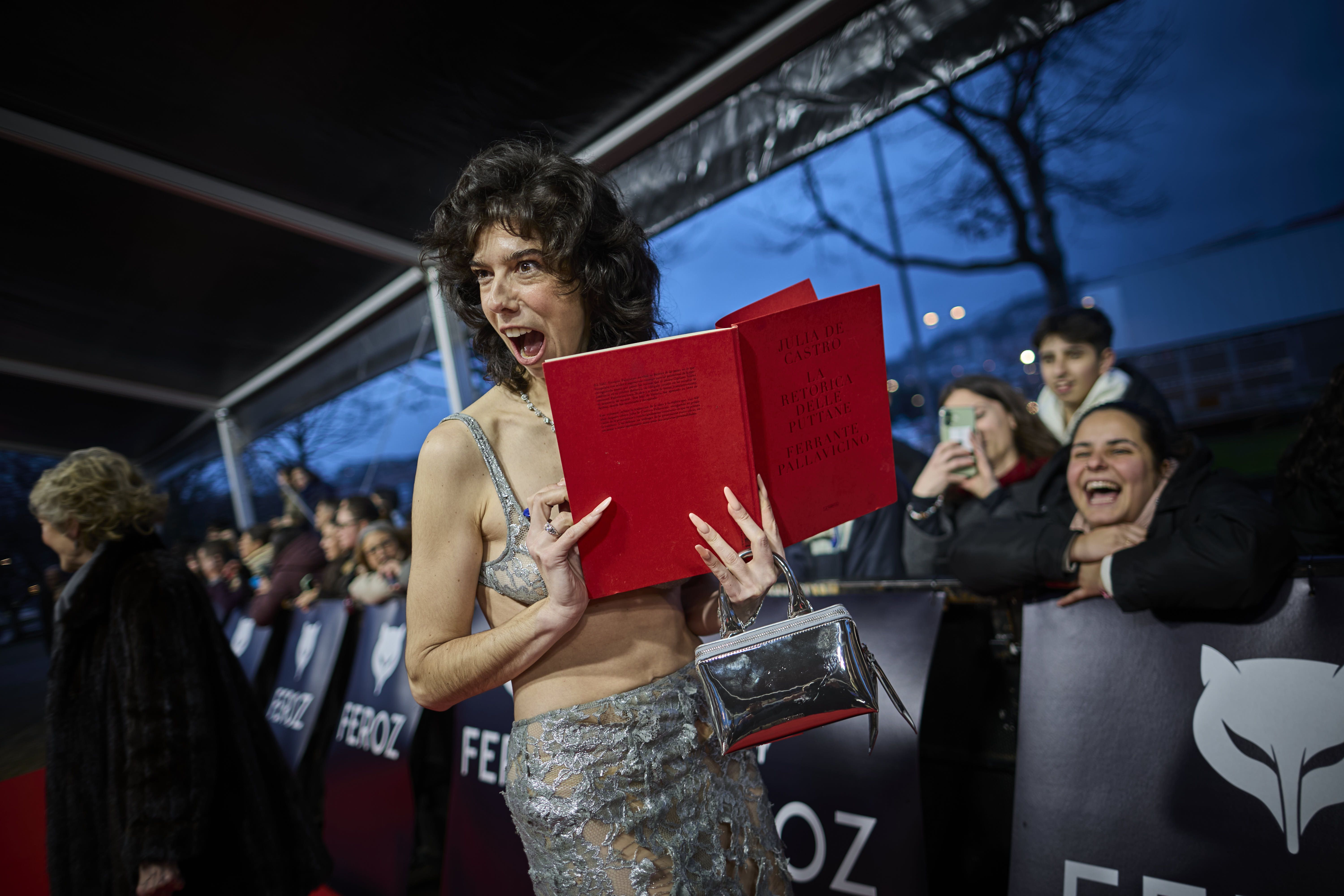 Backtage da alfombra vermella dos Premios Feroz 2026