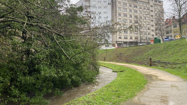 O río Gafos ao seu paso por Ponte Boleira O río Gafos ao seu paso por Ponte Boleira