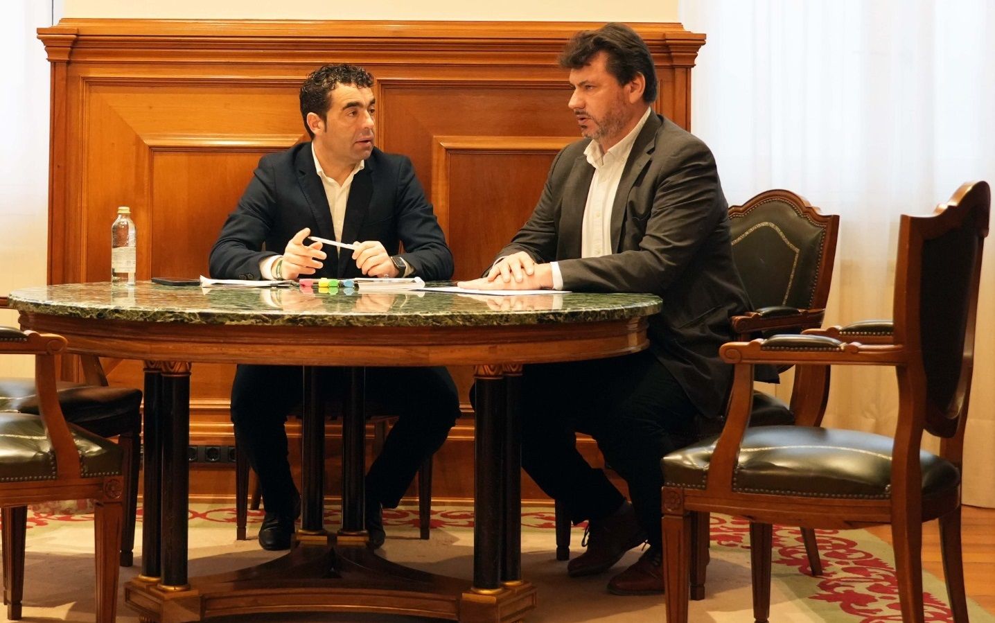 Luis López e Carlos Viéitez