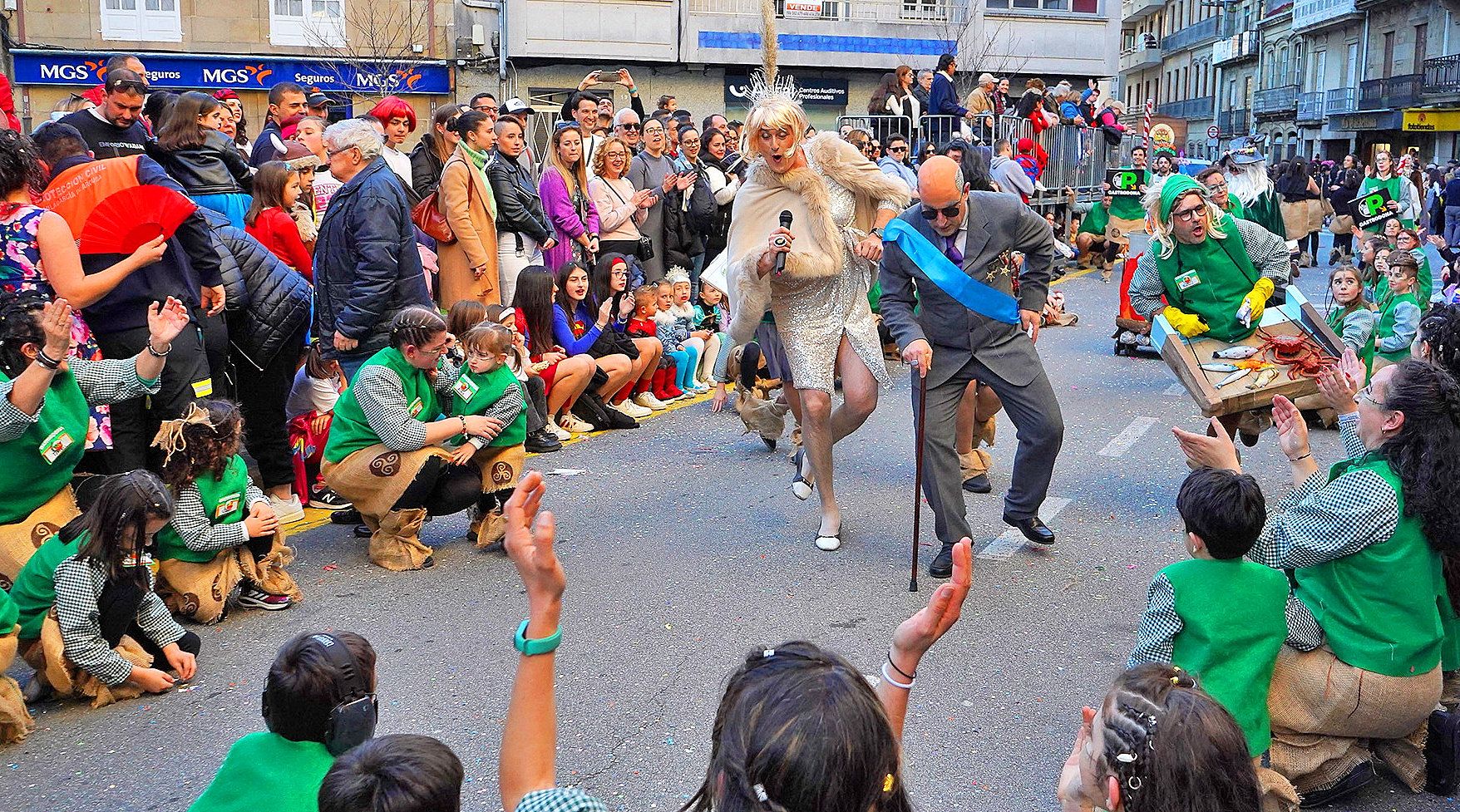 Desfile de Entroido en Vilagarcía de Arousa