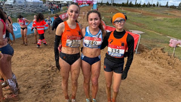 Paula Fernández, campeona de España de cross