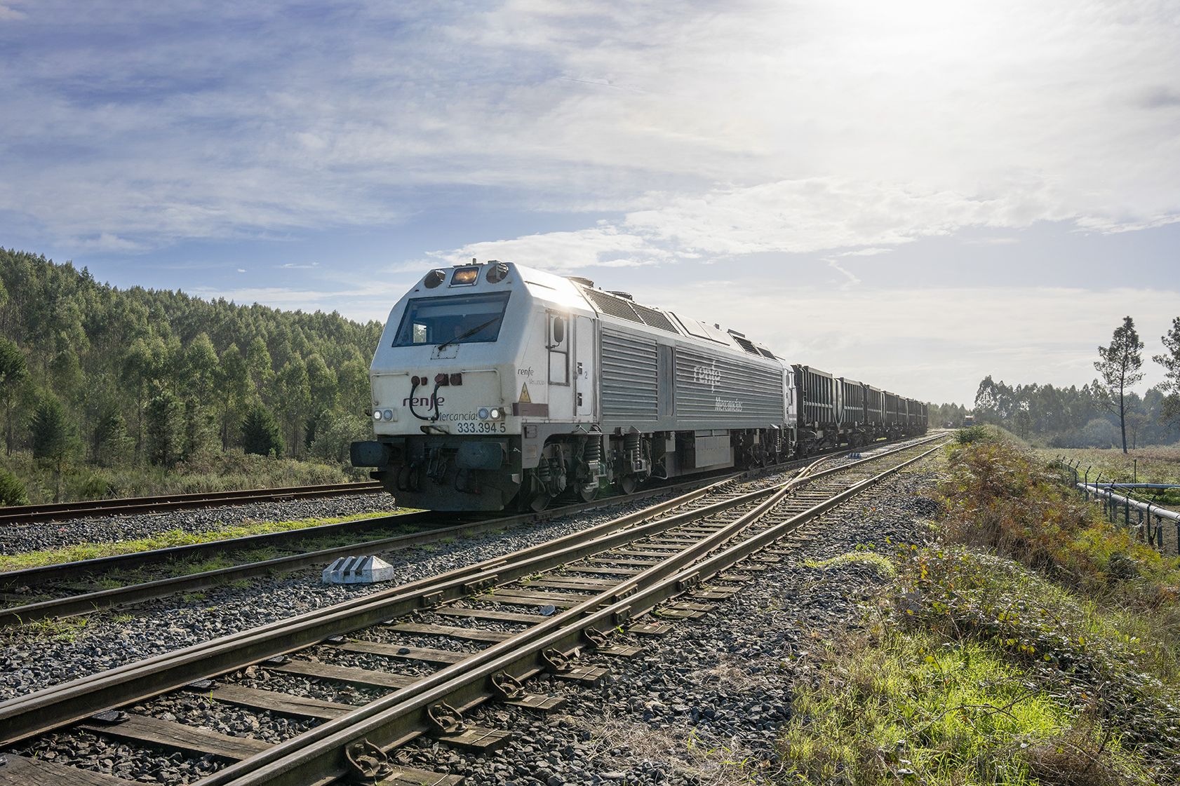 Sogama transporta por tren el 55% de los residuos que gestiona en Cerceda