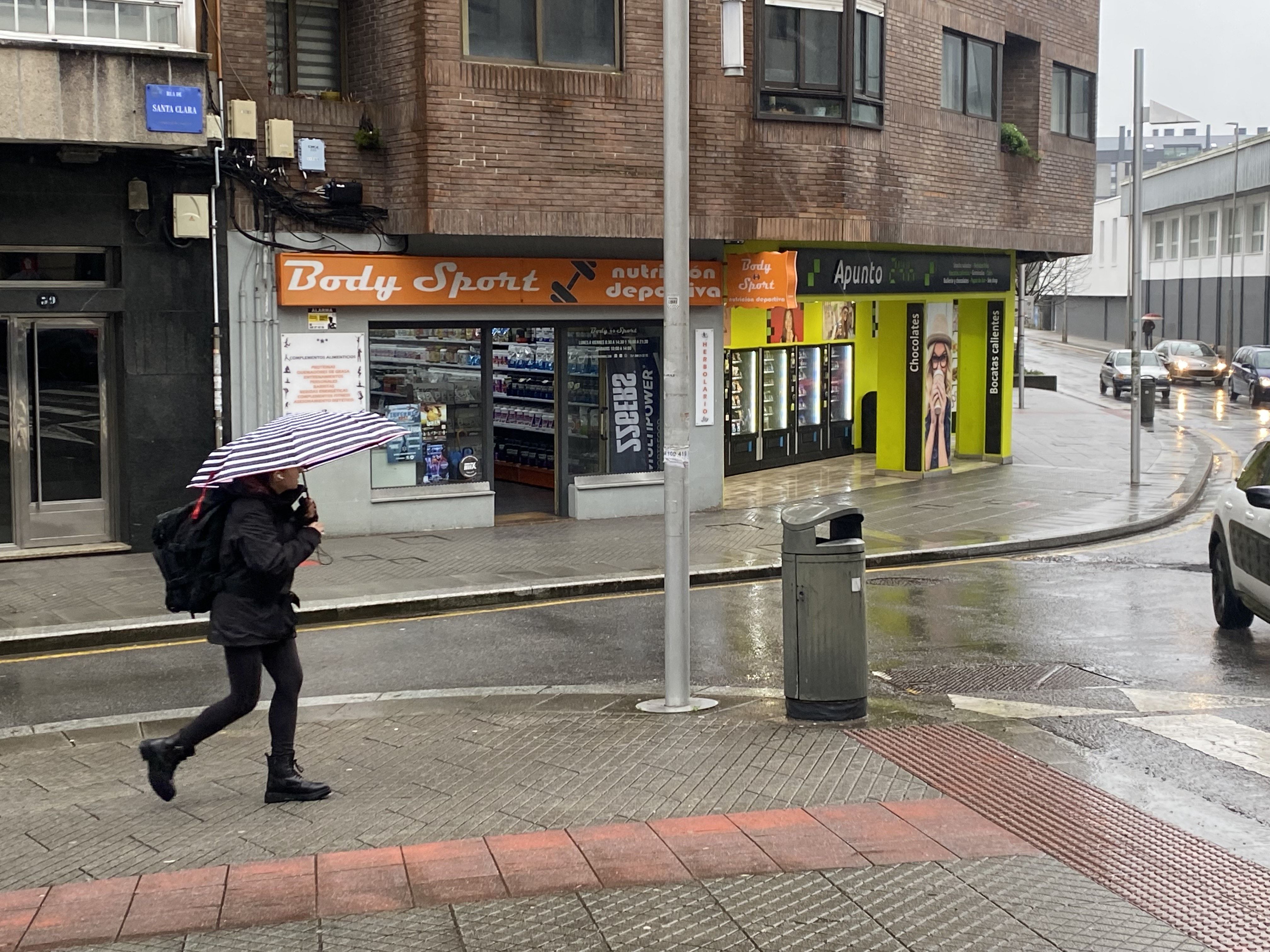Borrasca Joseph en Pontevedra