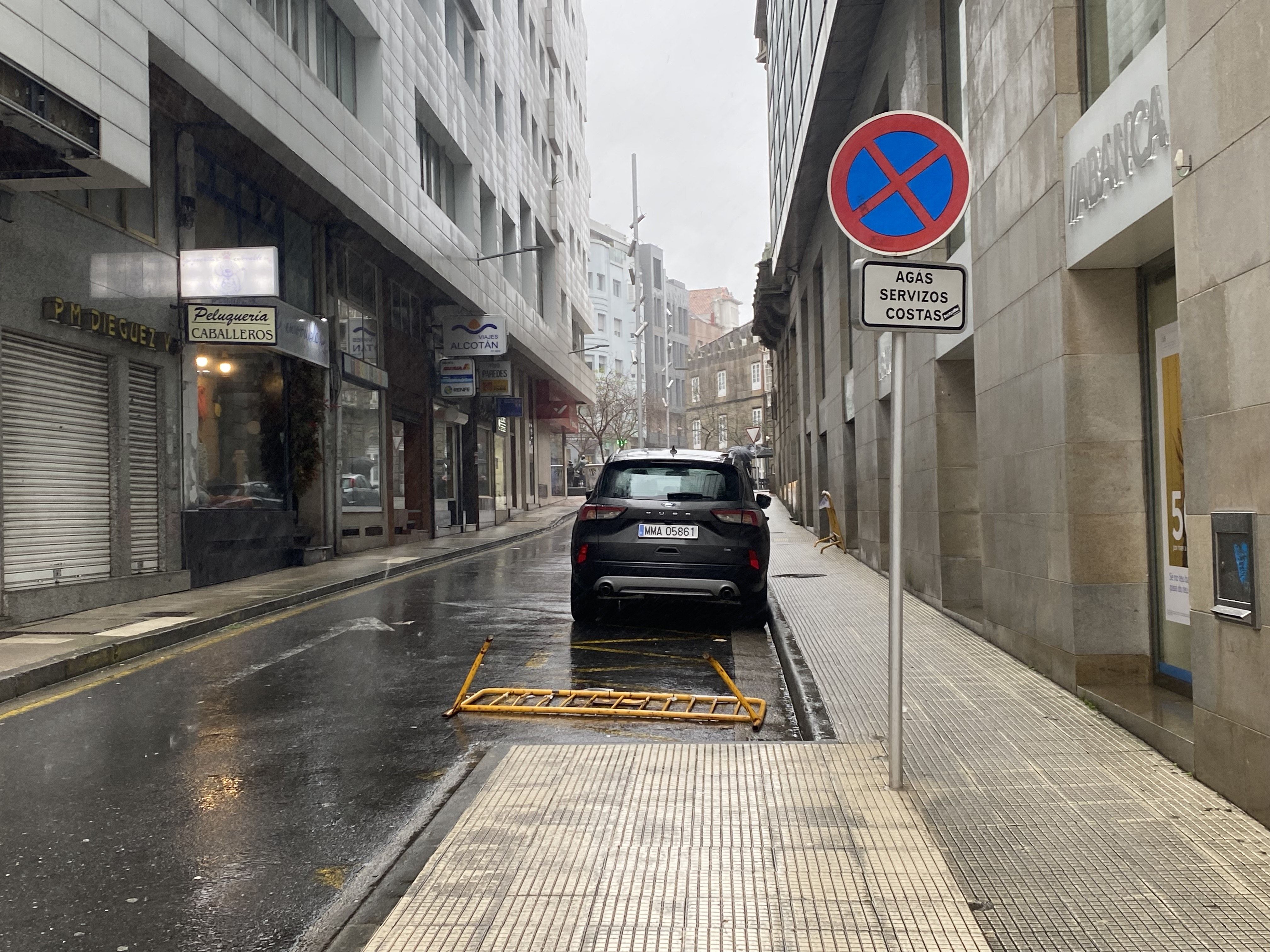 Borrasca Joseph en Pontevedra