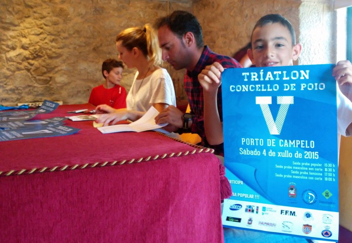Presentación do V Triatlón Concello de Poio