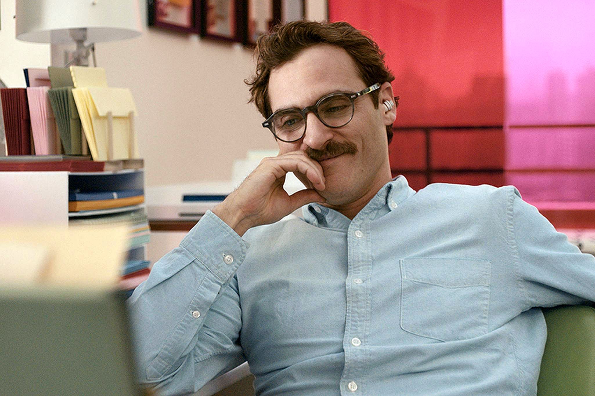 El actor Joaquin Phoenix en la película 'Her'