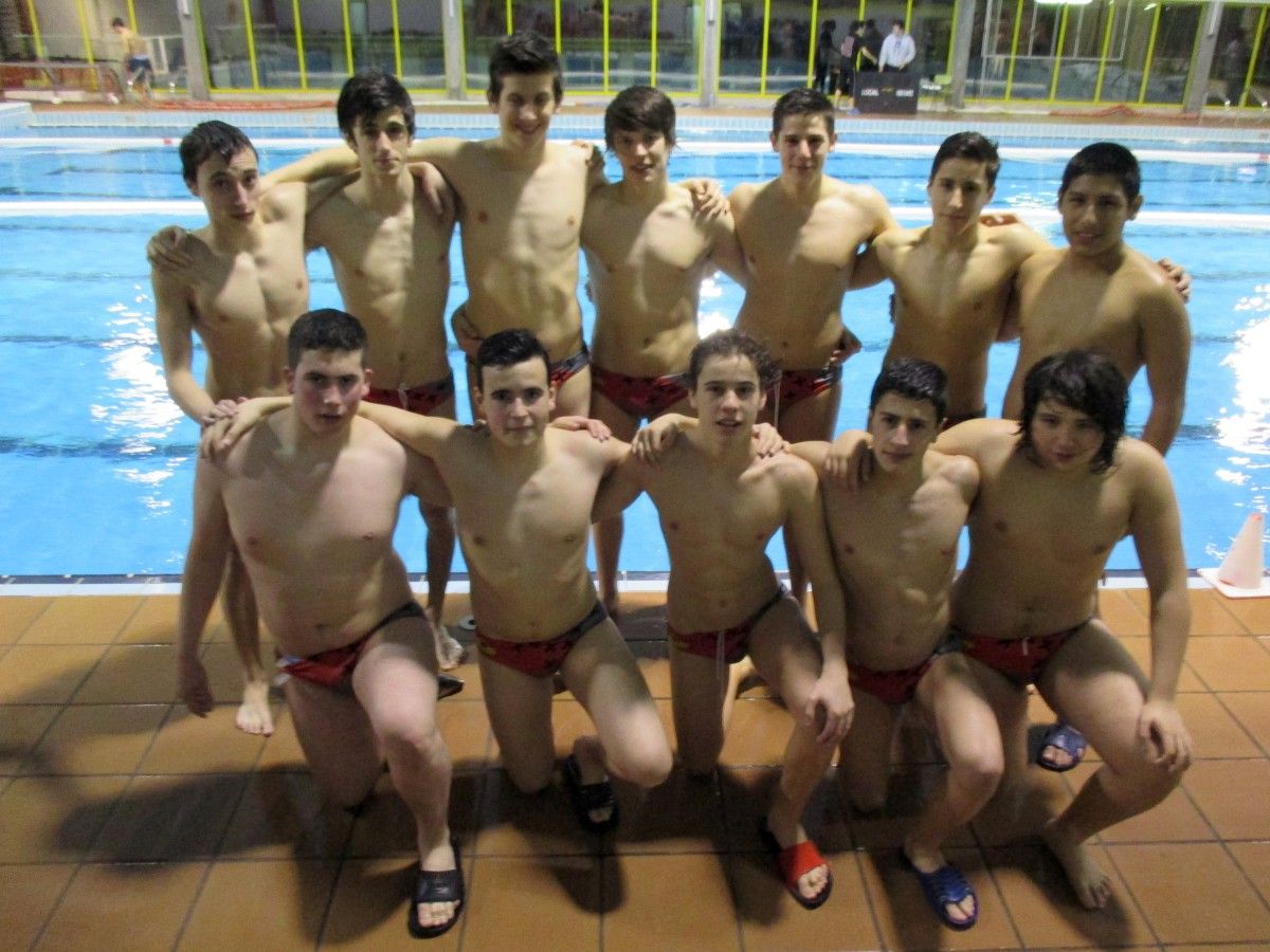 Equipo juvenil del Waterpolo Galaico