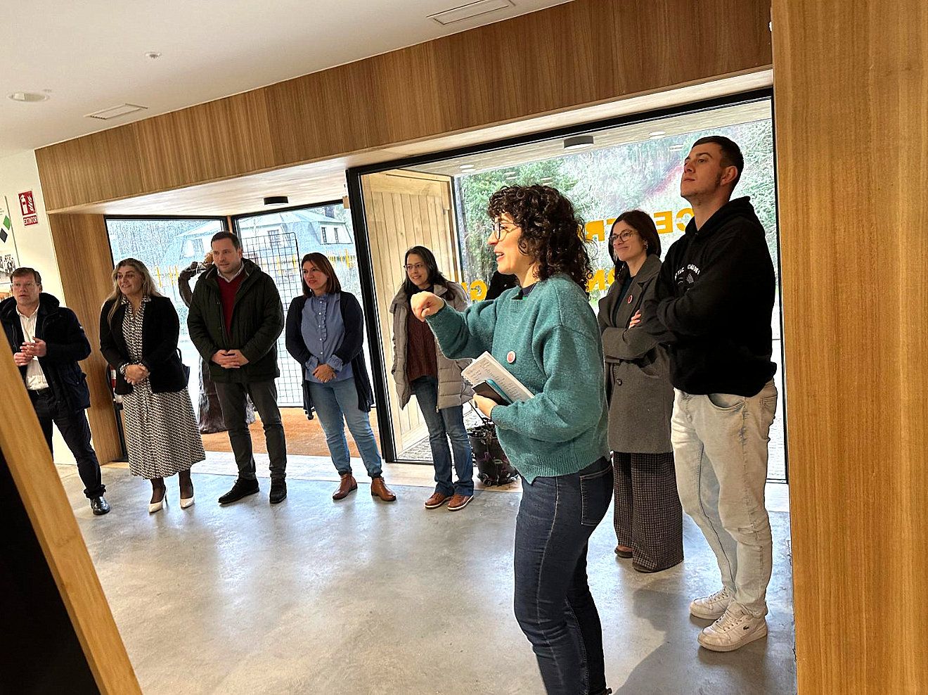 Grupo de asistentes a la reunión de la Rede Municipalista Solidaria