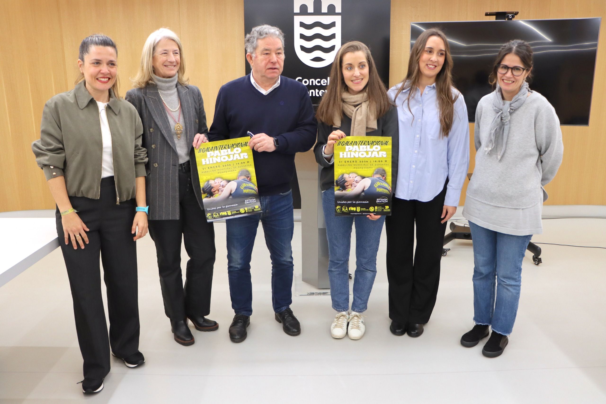 Presentación de la II Gala Internacional Pablo Hinojar de Gimnasia