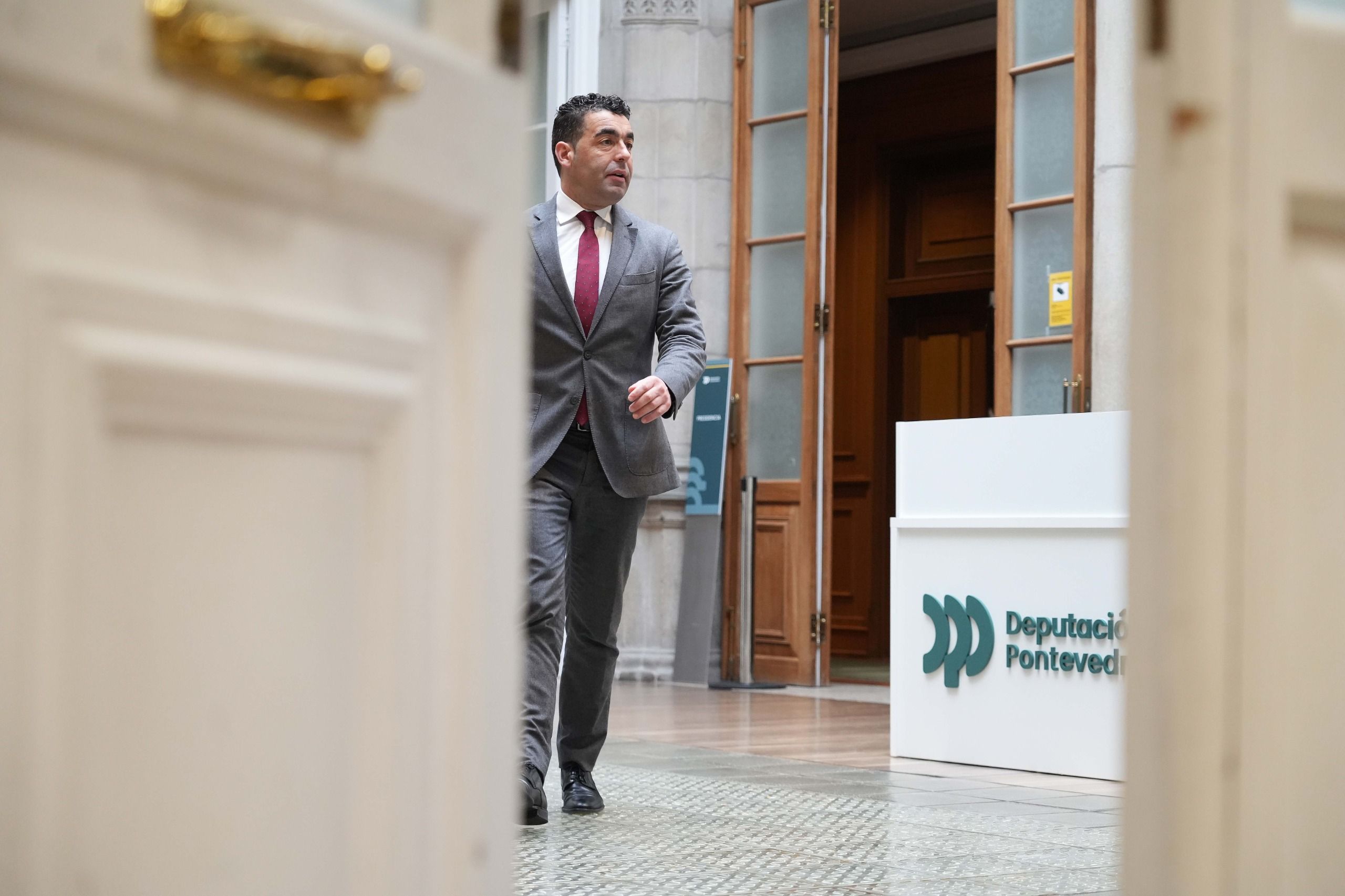 Luis López, presidente da Deputación de Pontevedra